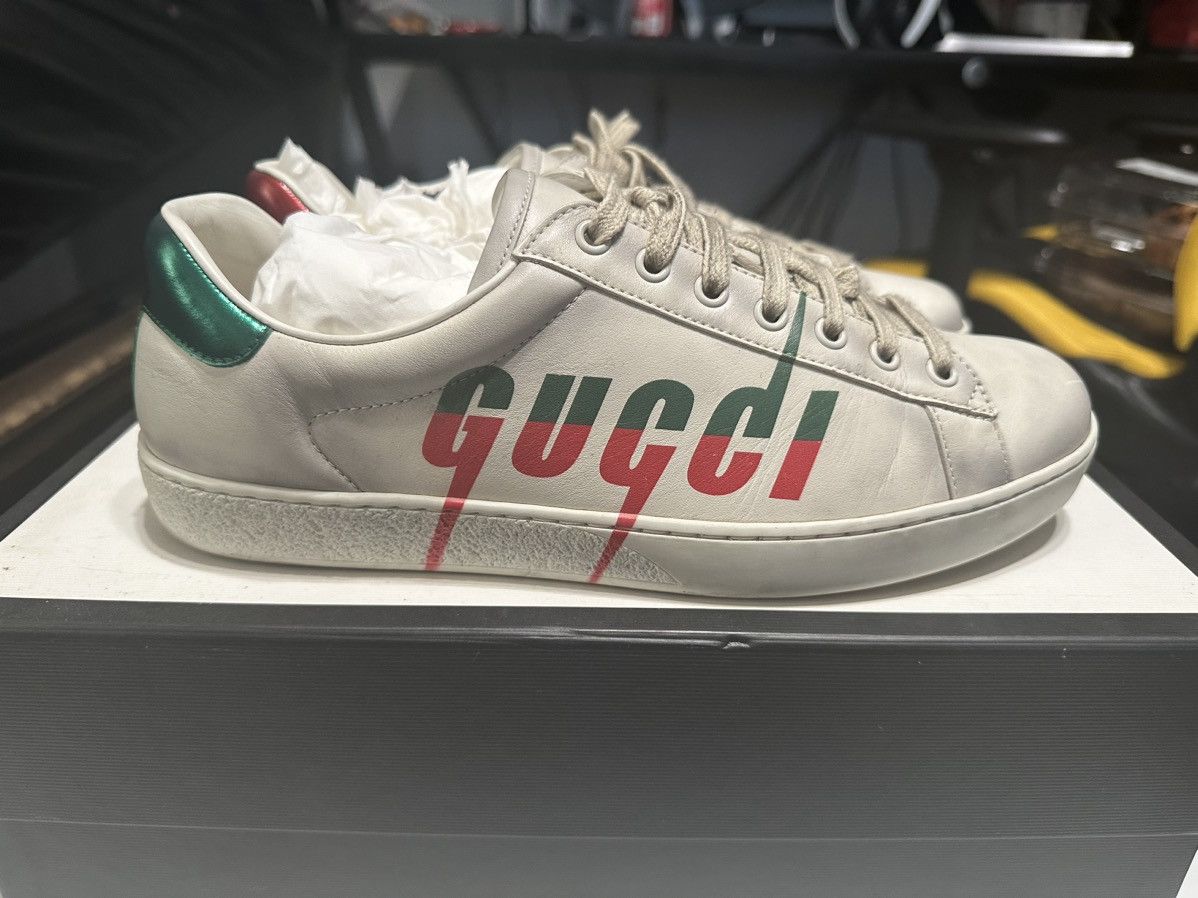Gucci Gucci Ace Blade Sneakers Size US 8 / EU 41 - 3 Thumbnail