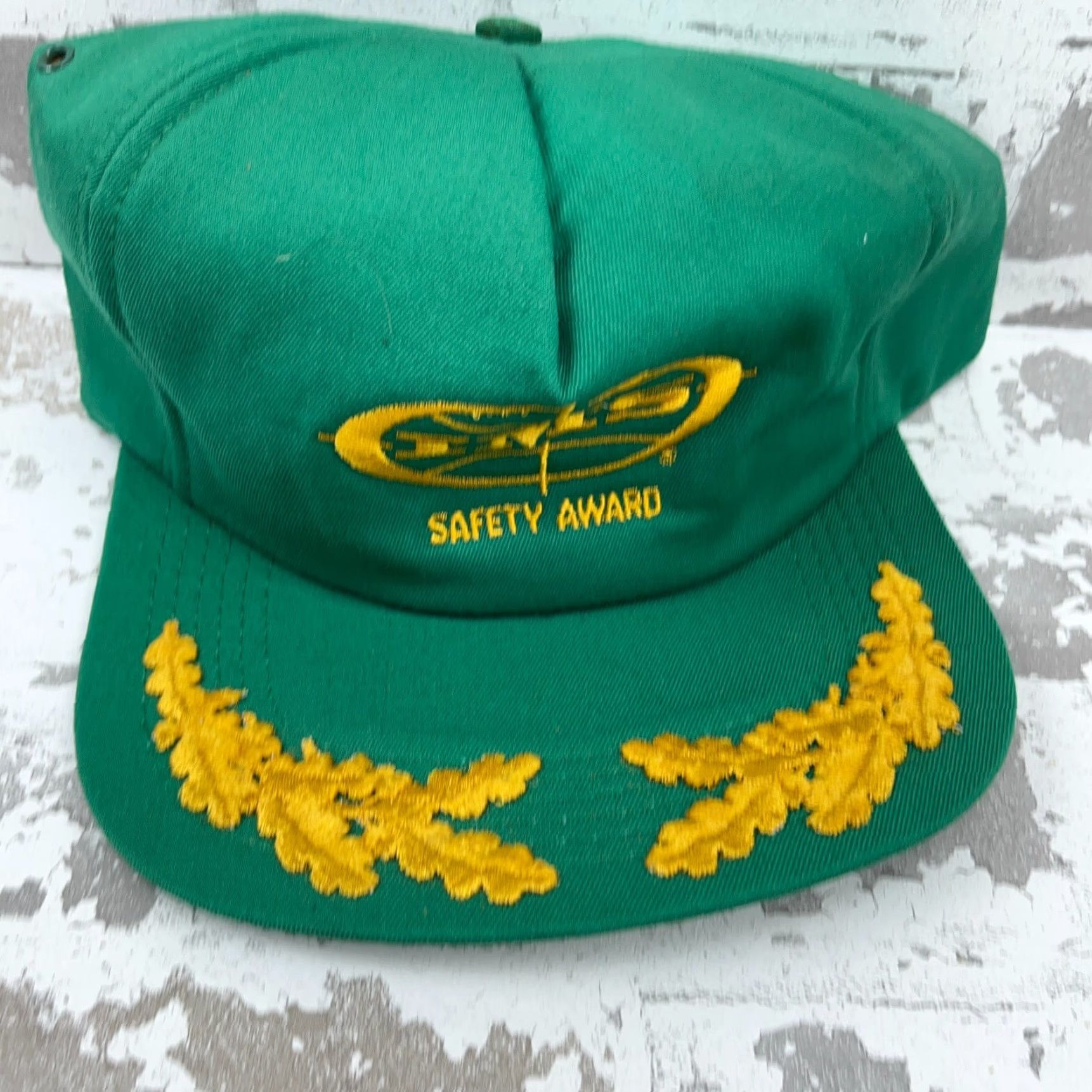 Coal VINTAGE AB Emblems Caps Trucker Hat Mens One Size Green 80s USA Classic Logo Advertising Outdoor Adjustable Cap Size ONE SIZE - 3 Thumbnail