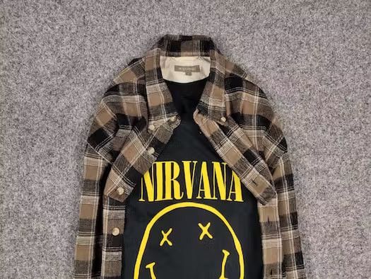 Flannel Vintage Flannel Shirt Travis Scott Style Size US L / EU 52-54 / 3 - 6 Thumbnail
