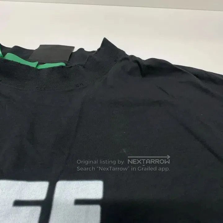 Balenciaga Balenciaga Black Graphic Short Sleeve T. Size US M / EU 48-50 / 2 - 7 Thumbnail