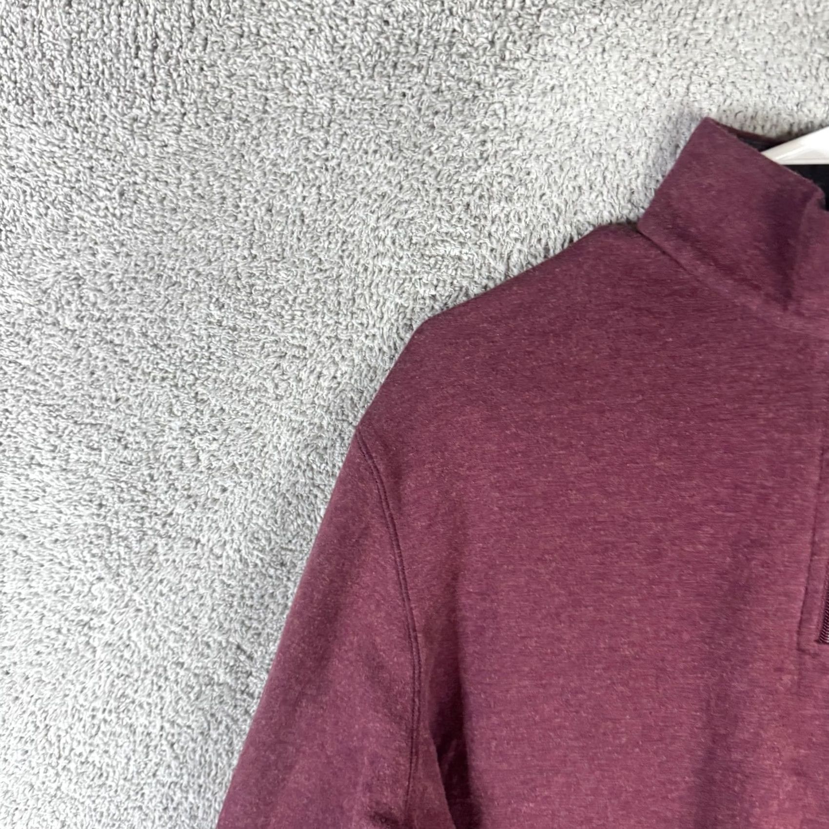 Polo Ralph Lauren Polo Ralph Lauren Sweatshirt Mens M Red Fleece 1/4 Zip Pullover Pony Logo Mock Neck Size US M / EU 48-50 / 2 - 5 Thumbnail
