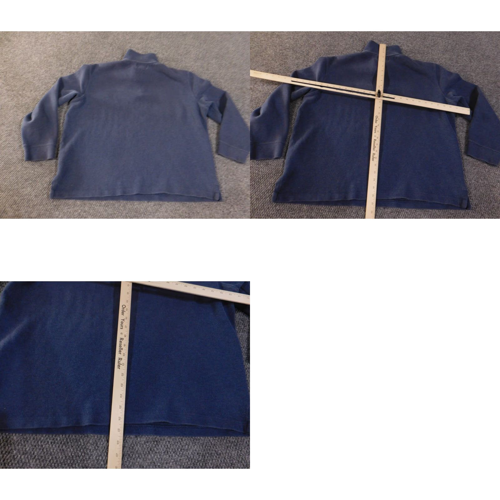 Polo Ralph Lauren Polo Ralph Lauren Sweatshirt Mens XL blue quarter zip pullover casual Size US XL / EU 56 / 4 - 8 Thumbnail