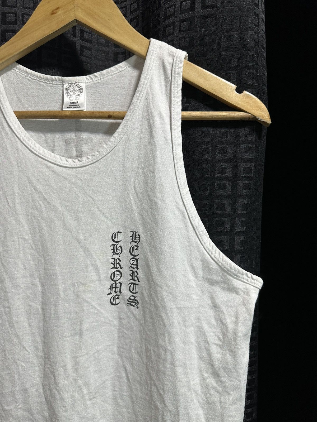Chrome Hearts Chrome hearts logo print tank top Size US S / EU 44-46 / 1 - 3 Thumbnail