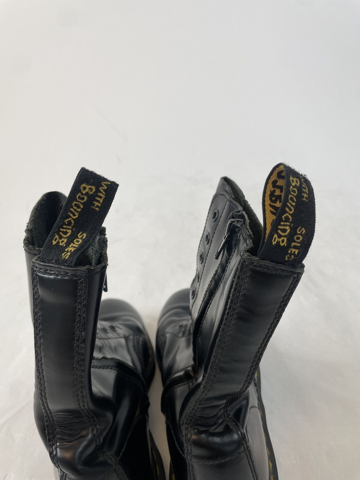 Dr. Martens × Vetements borderline 10-eye 1490 boots Size US 9 / EU 42 - 4 Thumbnail