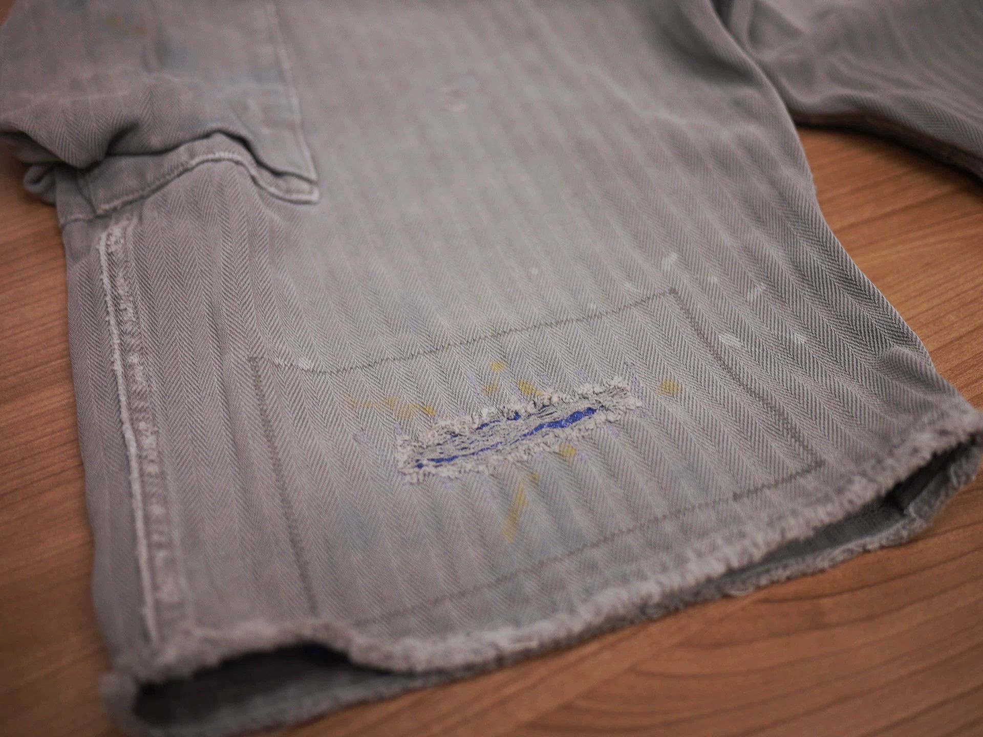 Visvim VISVIM VETERANS SHORTS CRASH Grey Size 2 Size US 32 / EU 48 - 3 Thumbnail