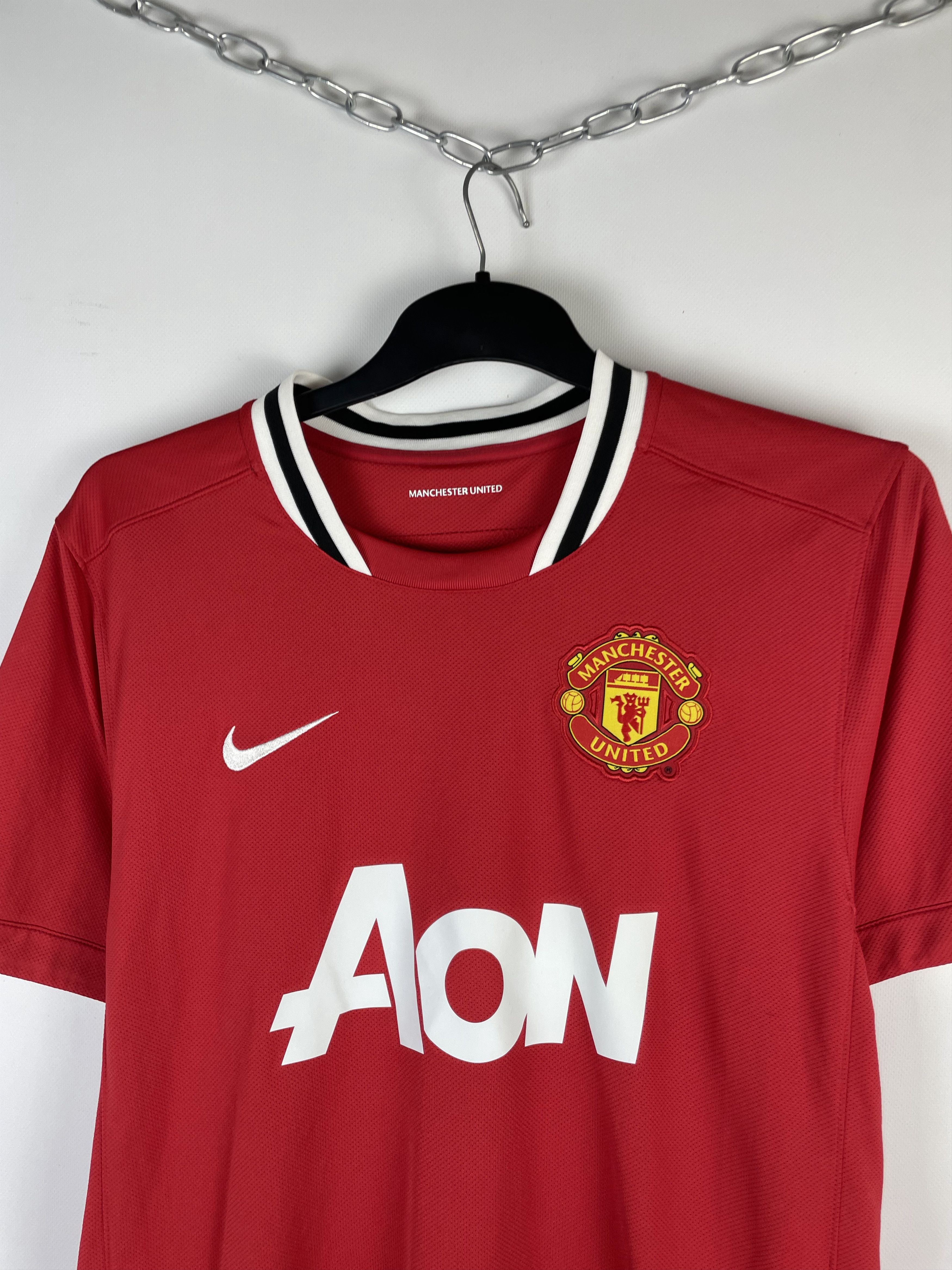 Nike × Vintage Vintage Nike MU Manchester United Soccer Jersey Size US L / EU 52-54 / 3 - 3 Thumbnail