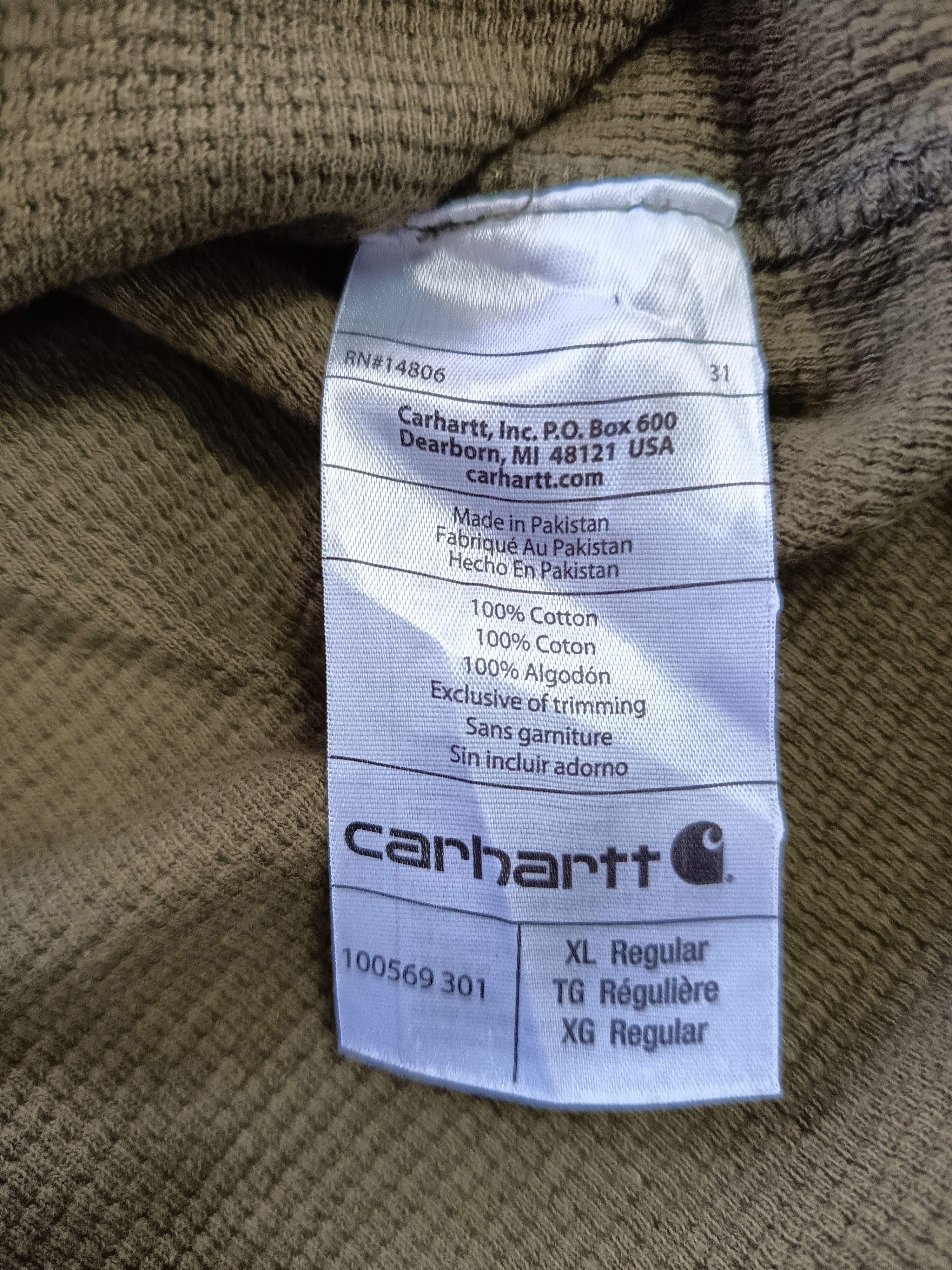 Carhartt Carhatt Relaxed Fit Long Sleeve Shirt Size US XL / EU 56 / 4 - 9 Thumbnail