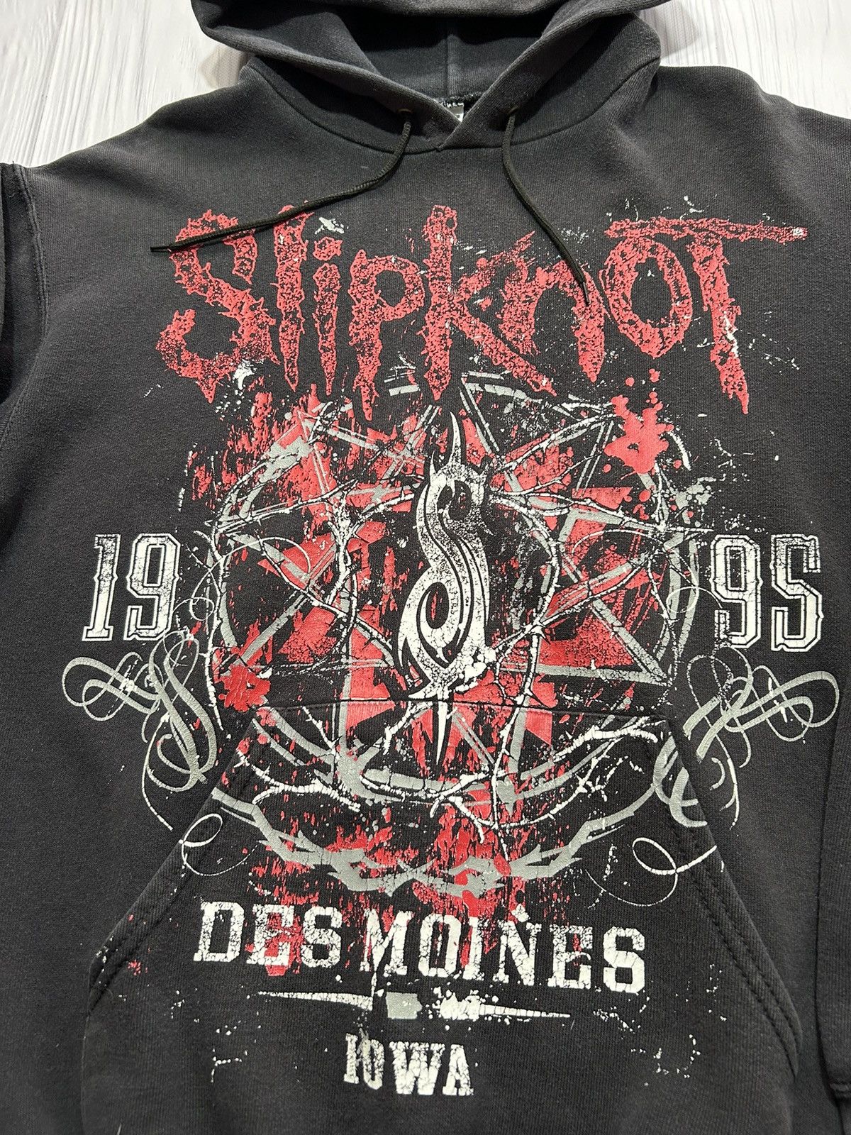 Band Tees Vintage Y2K Allprinted Thrash Metal Band Slipknot Hoodie Size US M / EU 48-50 / 2 - 7 Thumbnail