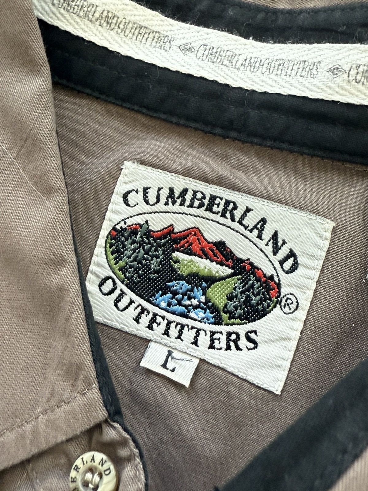 Vintage Cumberland Outfitters Long Sleeve Size US L / EU 52-54 / 3 - 2 Thumbnail