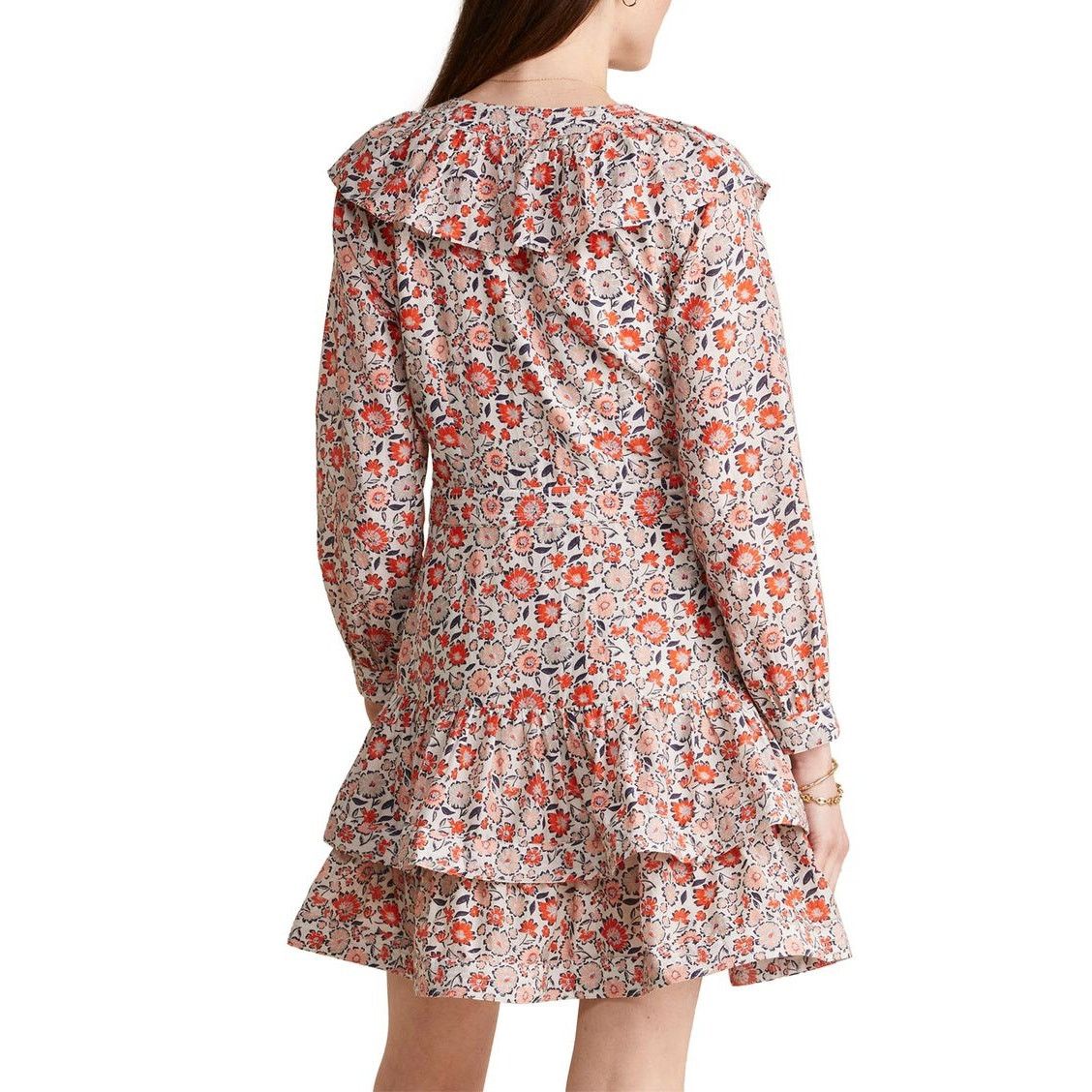 Vineyard Vines New VIineyard Vines Ivy Ruffle Mini Dress $328 SIZE 2 Floral Size XS / US 0-2 / IT 36-38 - 2 Thumbnail