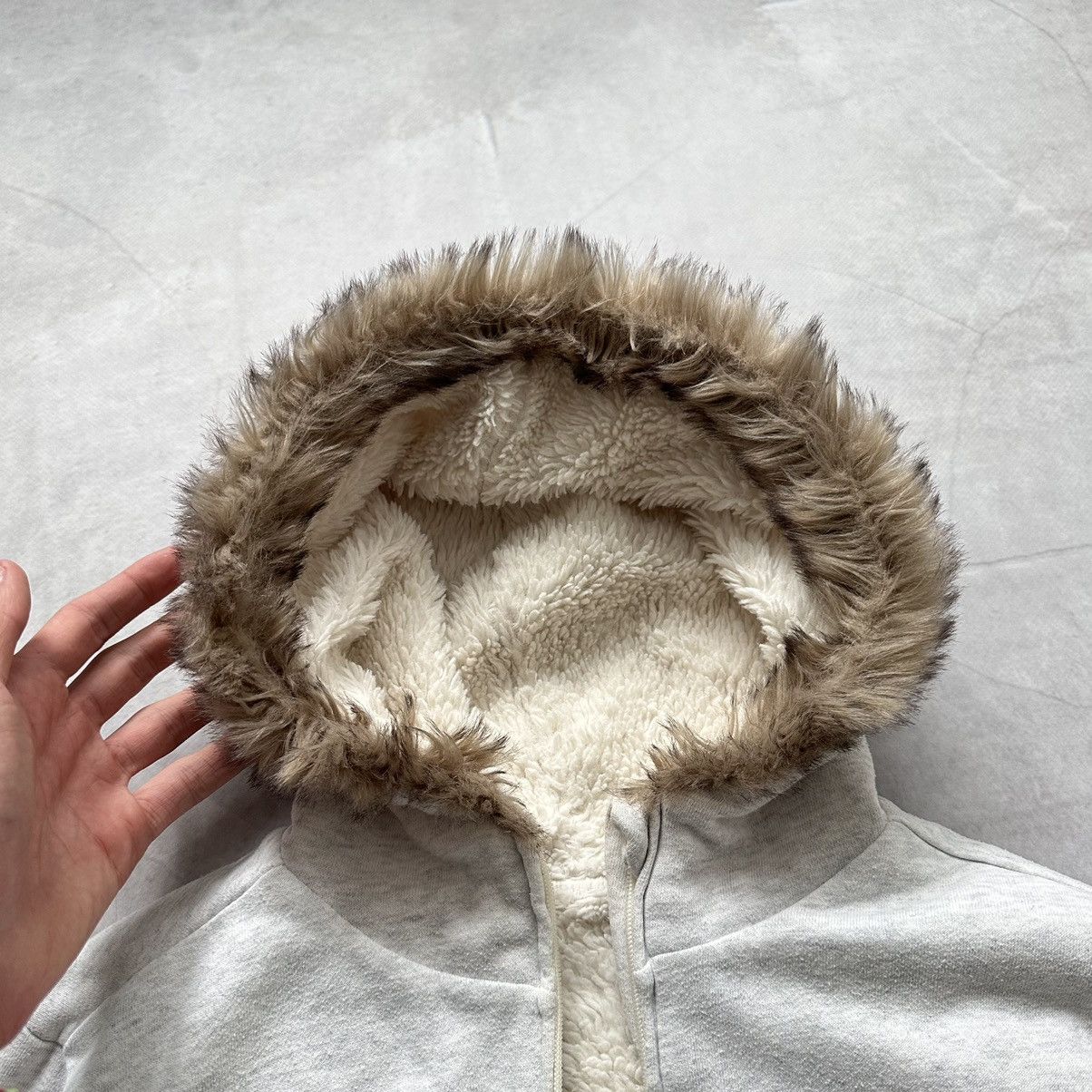 Hysteric Glamour Cute LGB If Six Was Nine Style Faux Fur Zip Hoodie Jacket Size M / US 6-8 / IT 42-44 - 3 Thumbnail