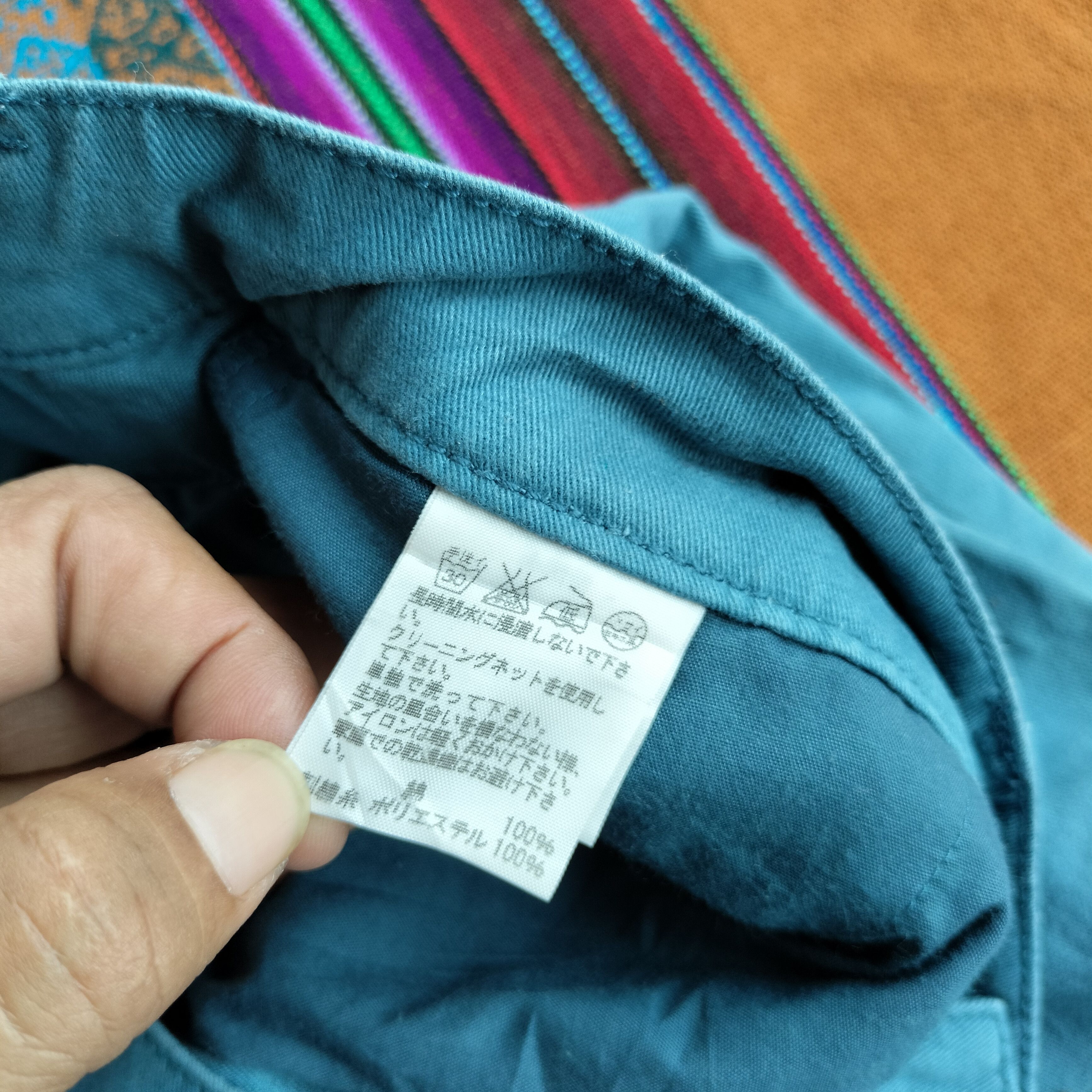Ne-Net Ne-Net dropcrotch Embroidery pocket long pants Size US 32 / EU 48 - 7 Thumbnail