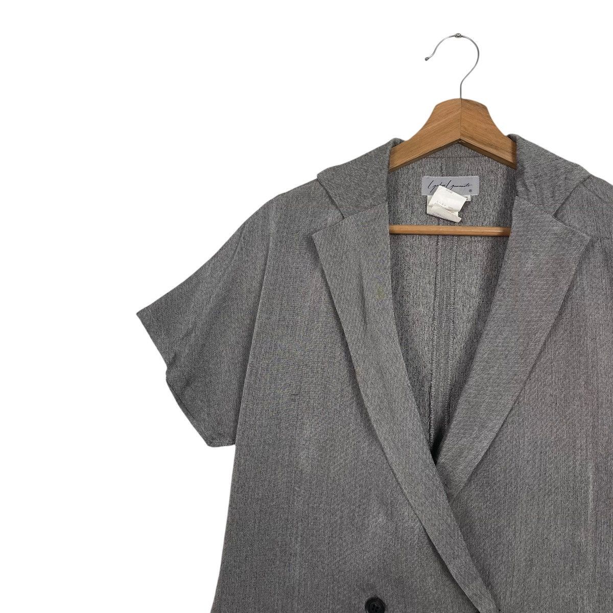 Yohji Yamamoto Yohji Yamamoto Double Breasted Rayon Jacket Size S / US 4 / IT 40 - 6 Thumbnail
