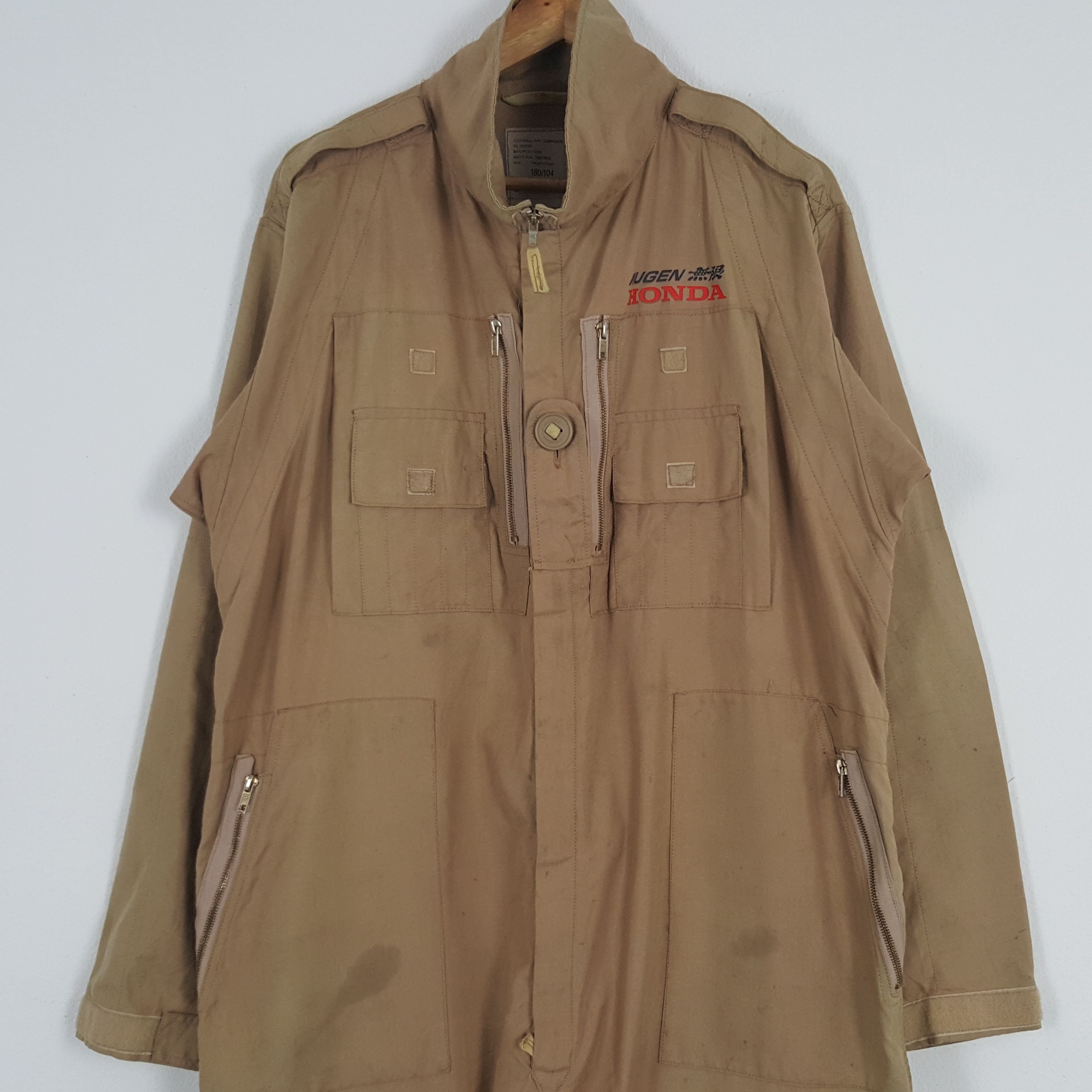 Honda × Vintage Vintage Mugen Honda Japanese Racing Tactical Custom Jacket Size US L / EU 52-54 / 3 - 5 Thumbnail
