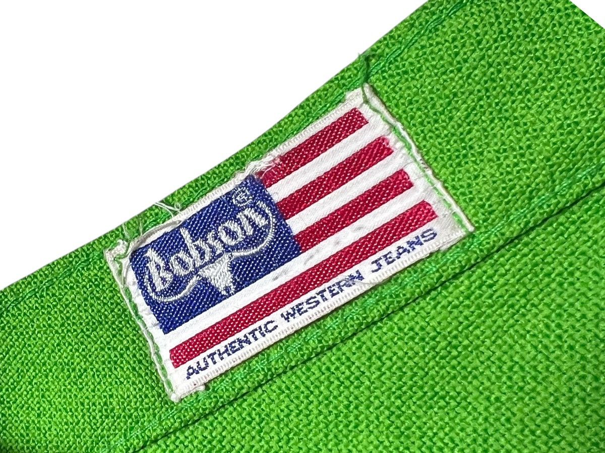 Japanese Brand Crazy Vintage Bobson Flared Green Pants Size 28" / US 6 / IT 42 - 9 Thumbnail