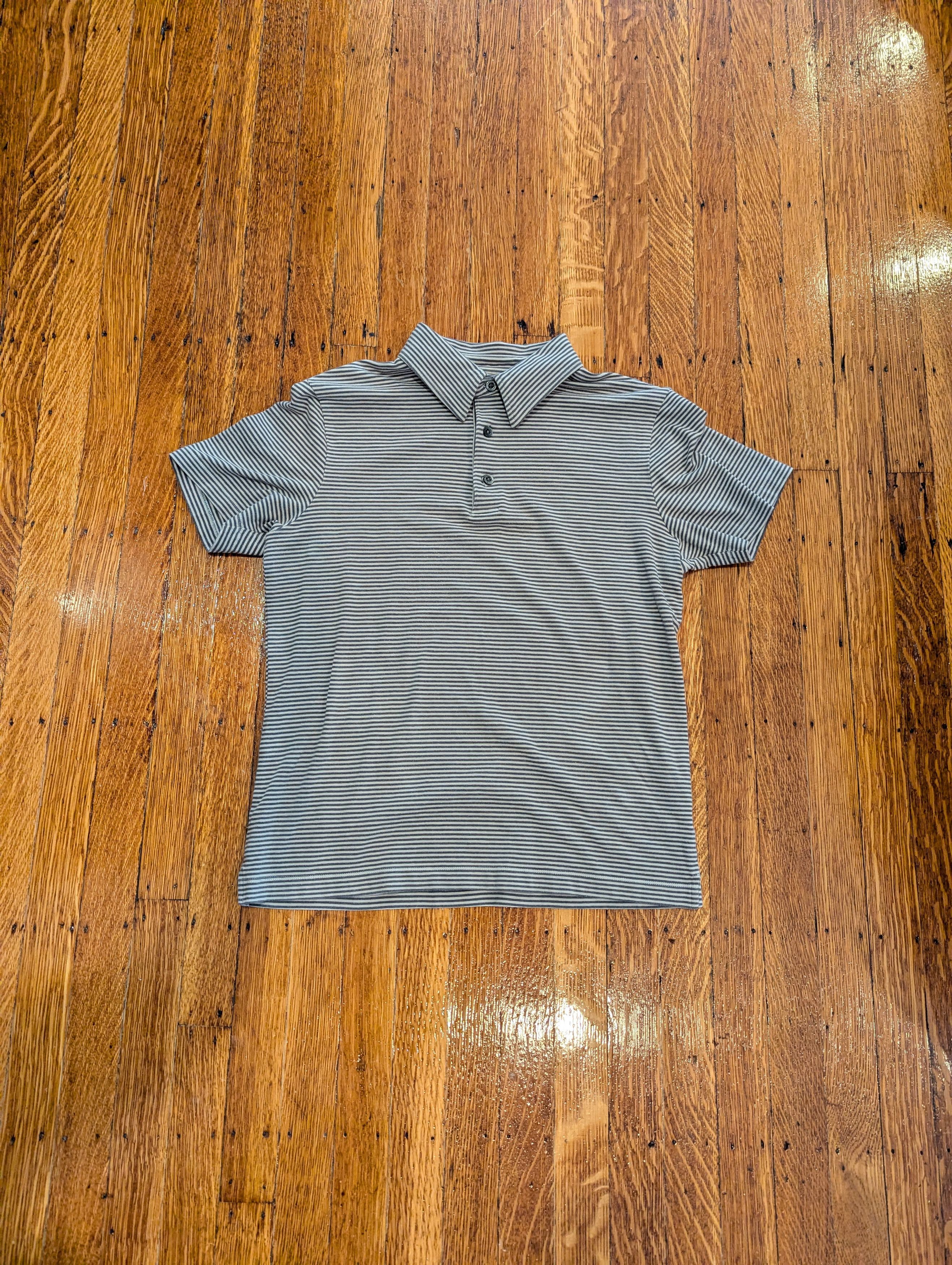 Express Y2K Striped Express Polo Size US S / EU 44-46 / 1 - 1 Thumbnail