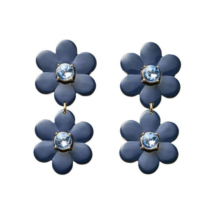 Kate Spade Kate Spade New York X Target Floral Linear Pierced Earrings Size ONE SIZE - 1 Thumbnail