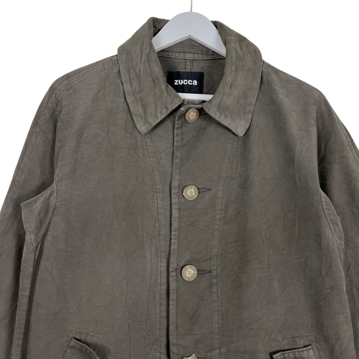 CABANE de ZUCCa 🔥 ZUCCA ISSEY MIYAKE COAT JACKET MADE IN JAPAN SIZE S Size US S / EU 44-46 / 1 - 3 Thumbnail