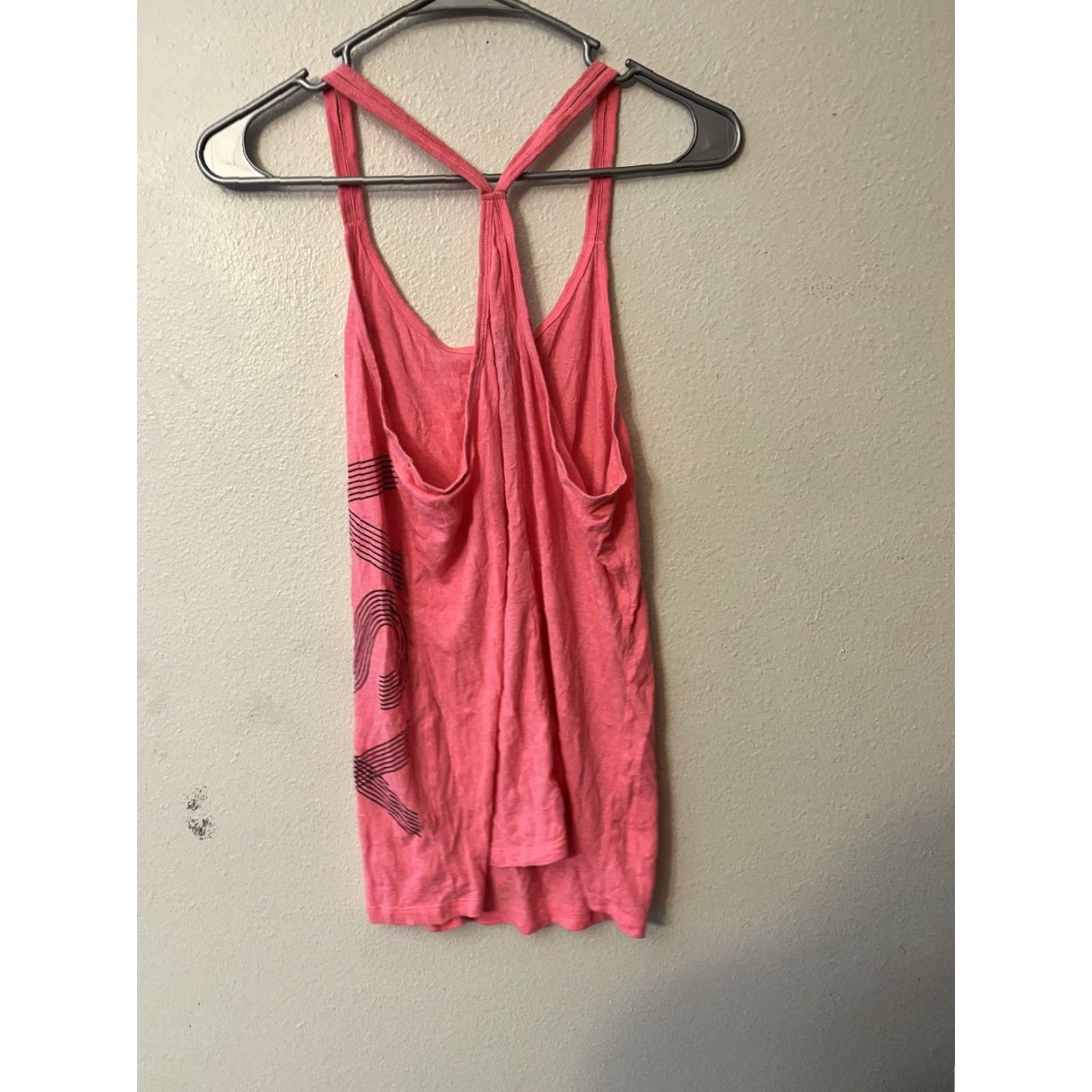 Victoria's Secret VSX Victoria Sport Women’s Pink Color Tank Top Size Medium Long Graphic Size M / US 6-8 / IT 42-44 - 2 Thumbnail