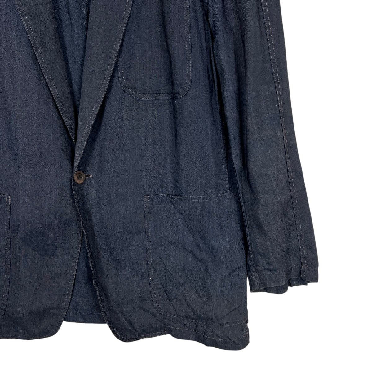 Other 🔥 Vintage Stefano Ottina Cotton Linen Blazer Made In Italy Size US M / EU 48-50 / 2 - 4 Thumbnail