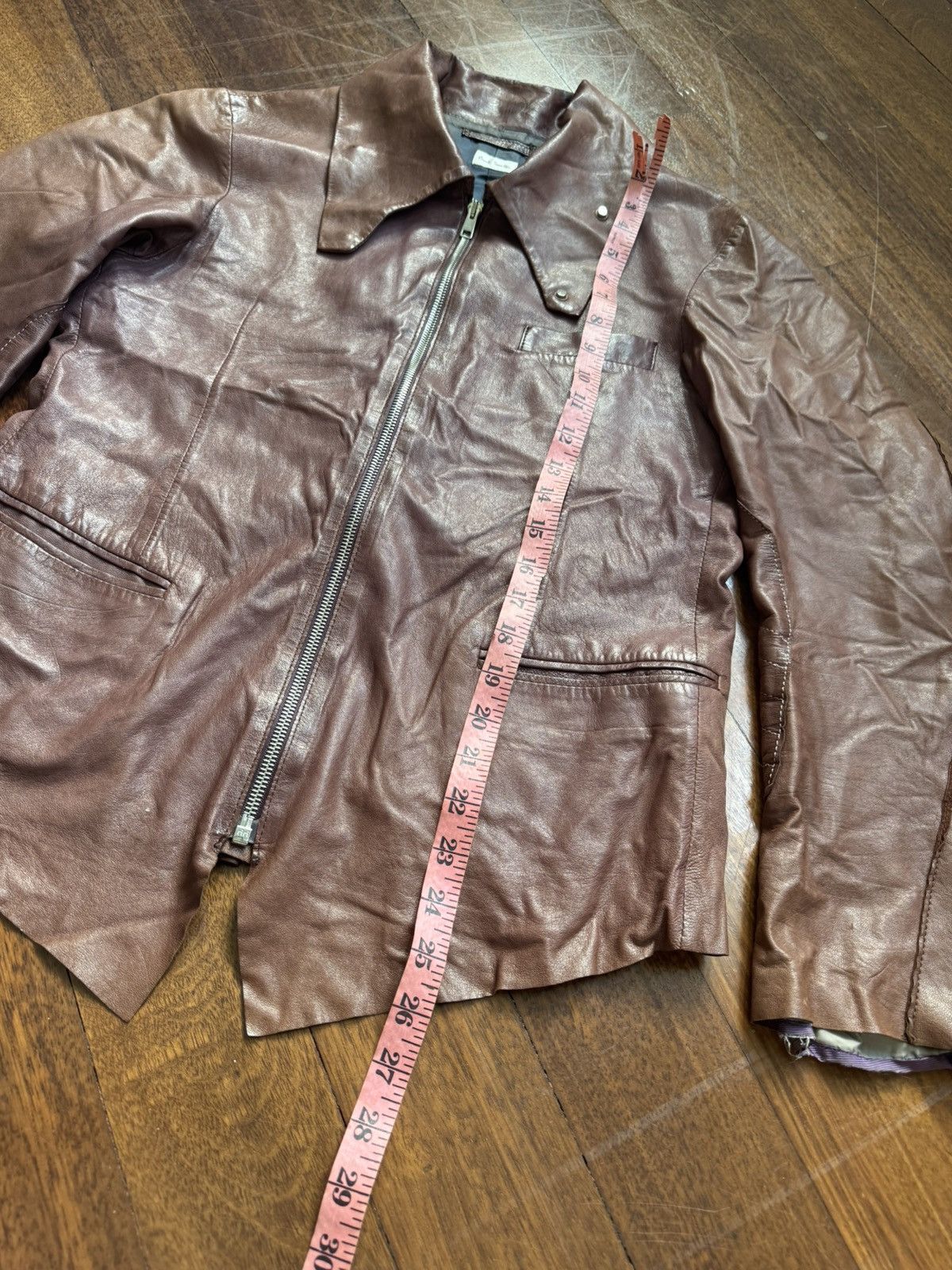 Paul Smith PAUL SMITH SHEEPSKIN LEATHER JACKET Size US M / EU 48-50 / 2 - 3 Thumbnail