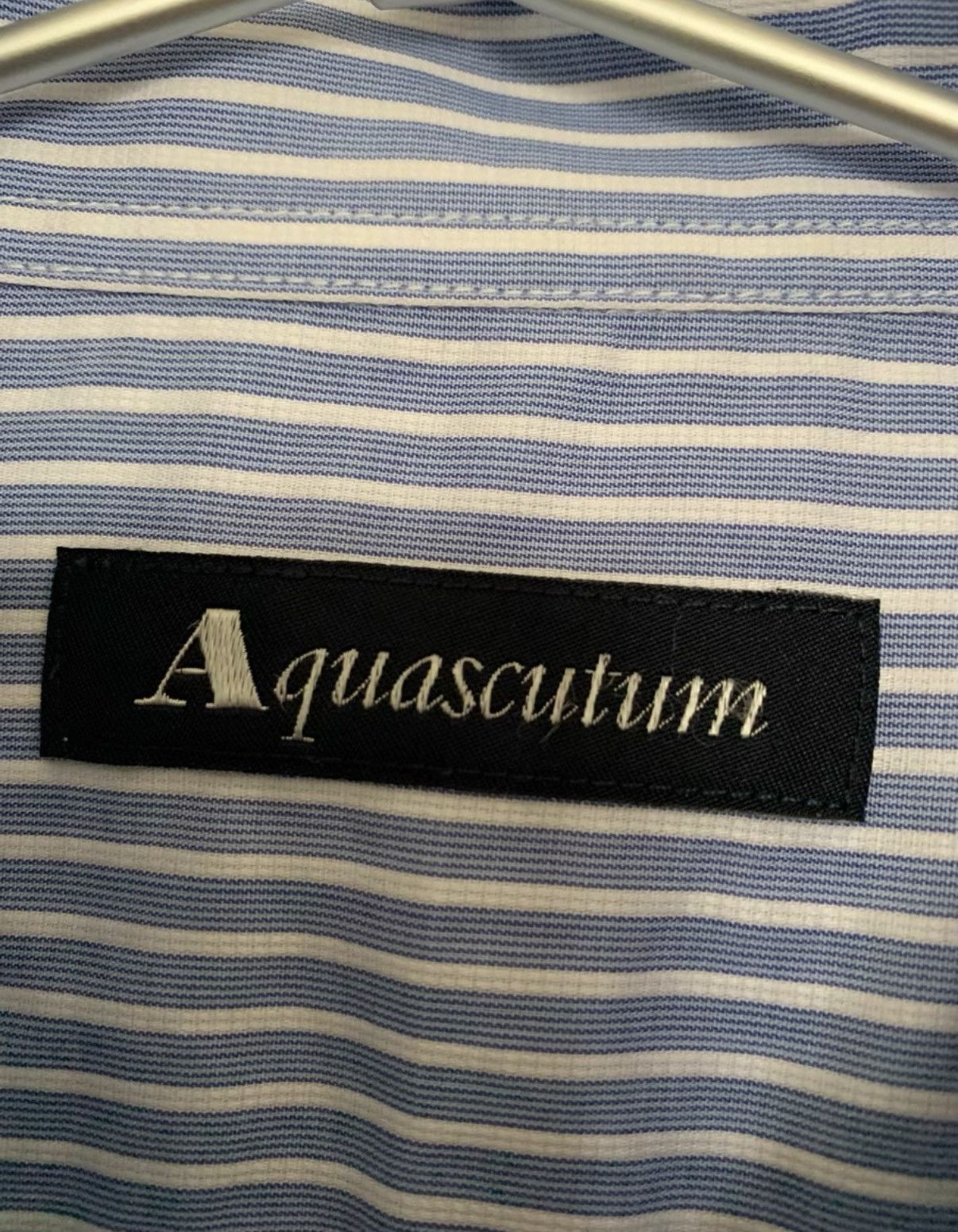 Aquascutum Aquascutum men's long-sleeve shirt K16 Size US XL / EU 56 / 4 - 2 Thumbnail