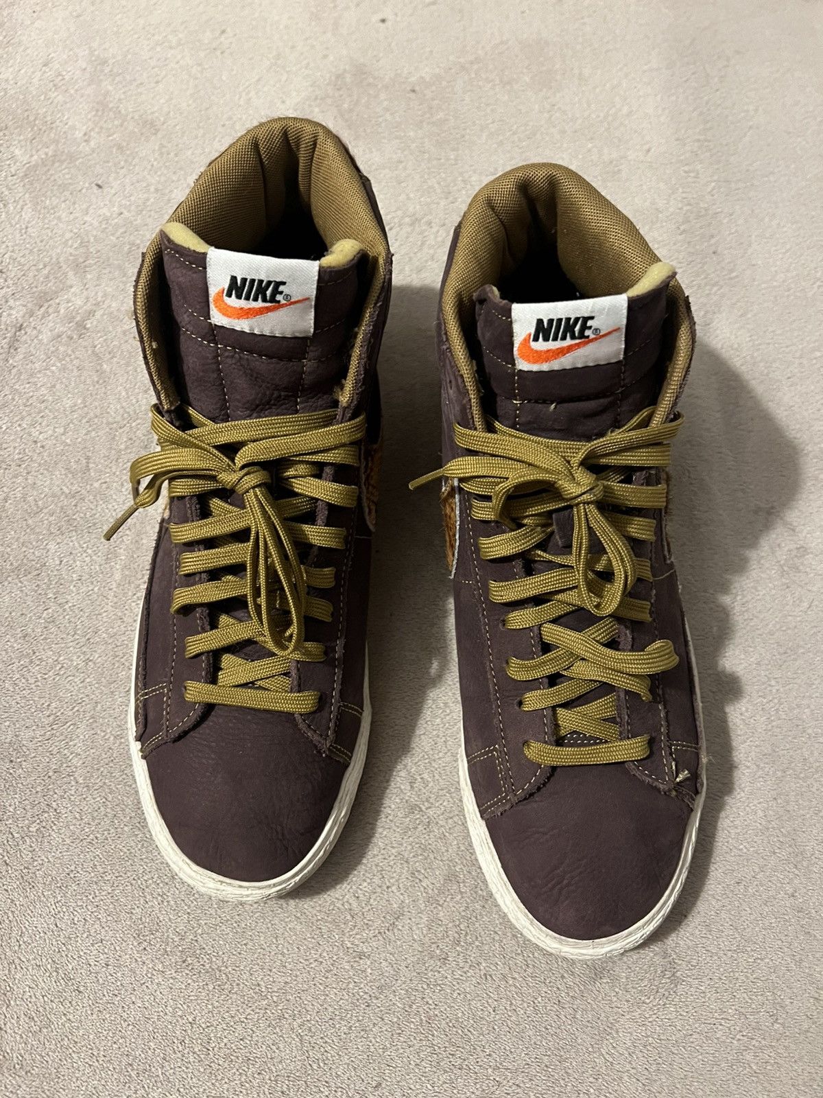 Nike × Vintage Nike SB Blazer Safari Pack Mahogany Sail sneakers Size US 10 / EU 43 - 5 Thumbnail