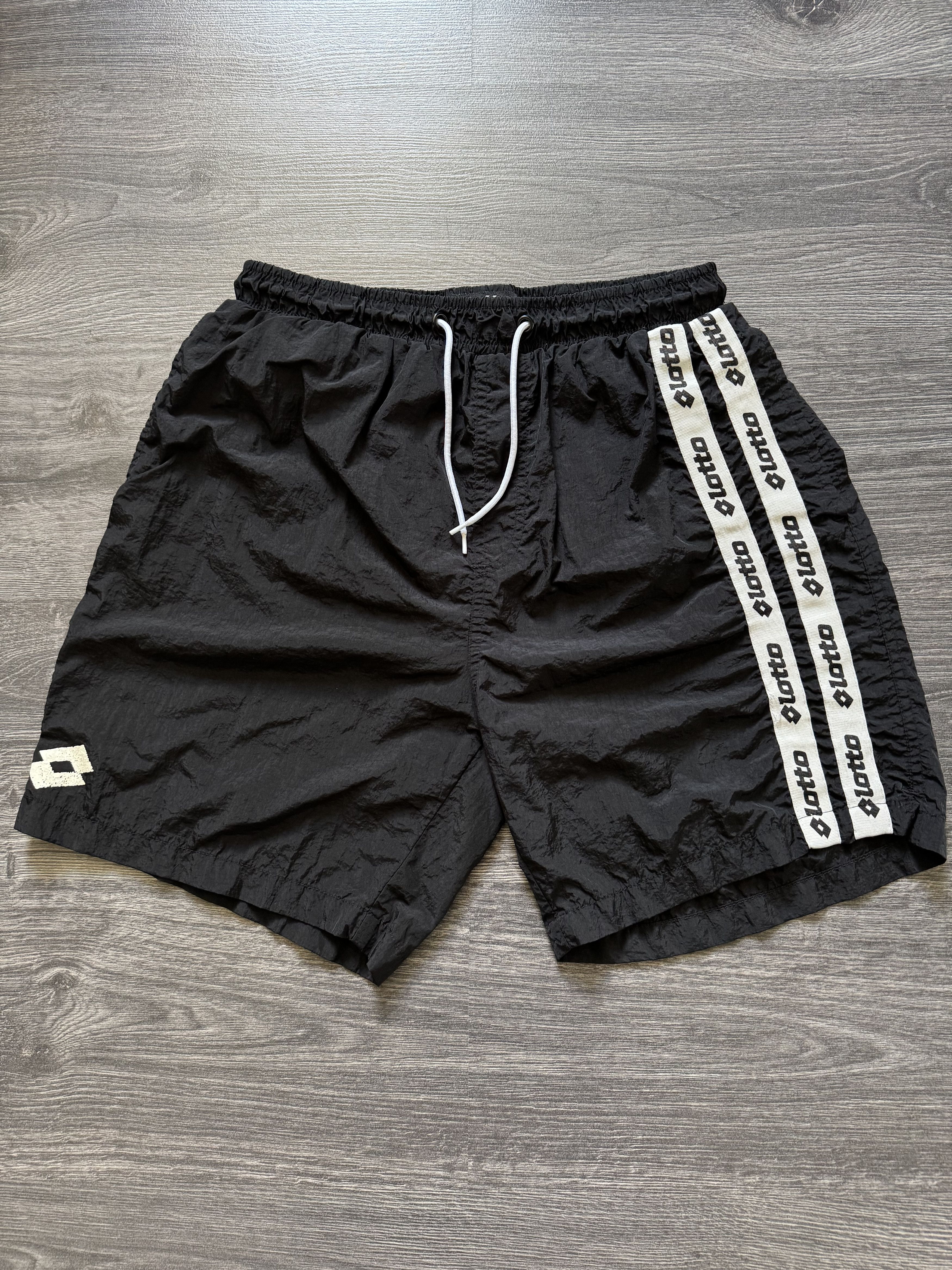 Lotto Sport Lotto x Primark Nylon Shorts Black Size US 32 / EU 48 - 3 Thumbnail