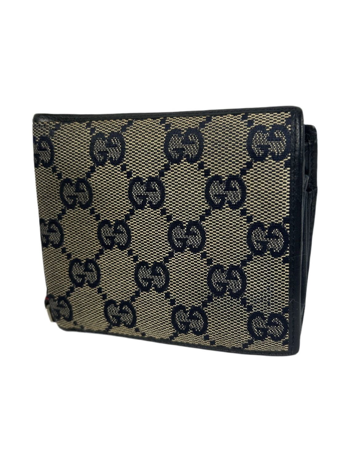 Gucci Gucci GG Canvas Monogram Bifold Wallet Size ONE SIZE - 1 Thumbnail