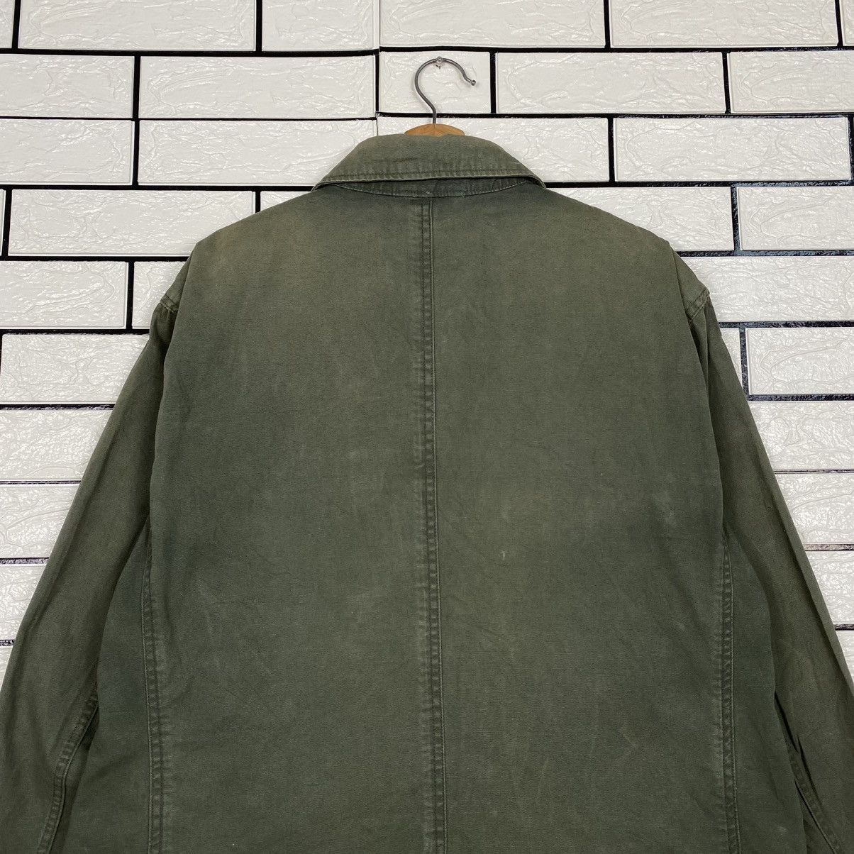 Vintage 📌Vintage Duck Canvas Detroit Chore Jacket Blanket Macchio Size US L / EU 52-54 / 3 - 10 Thumbnail