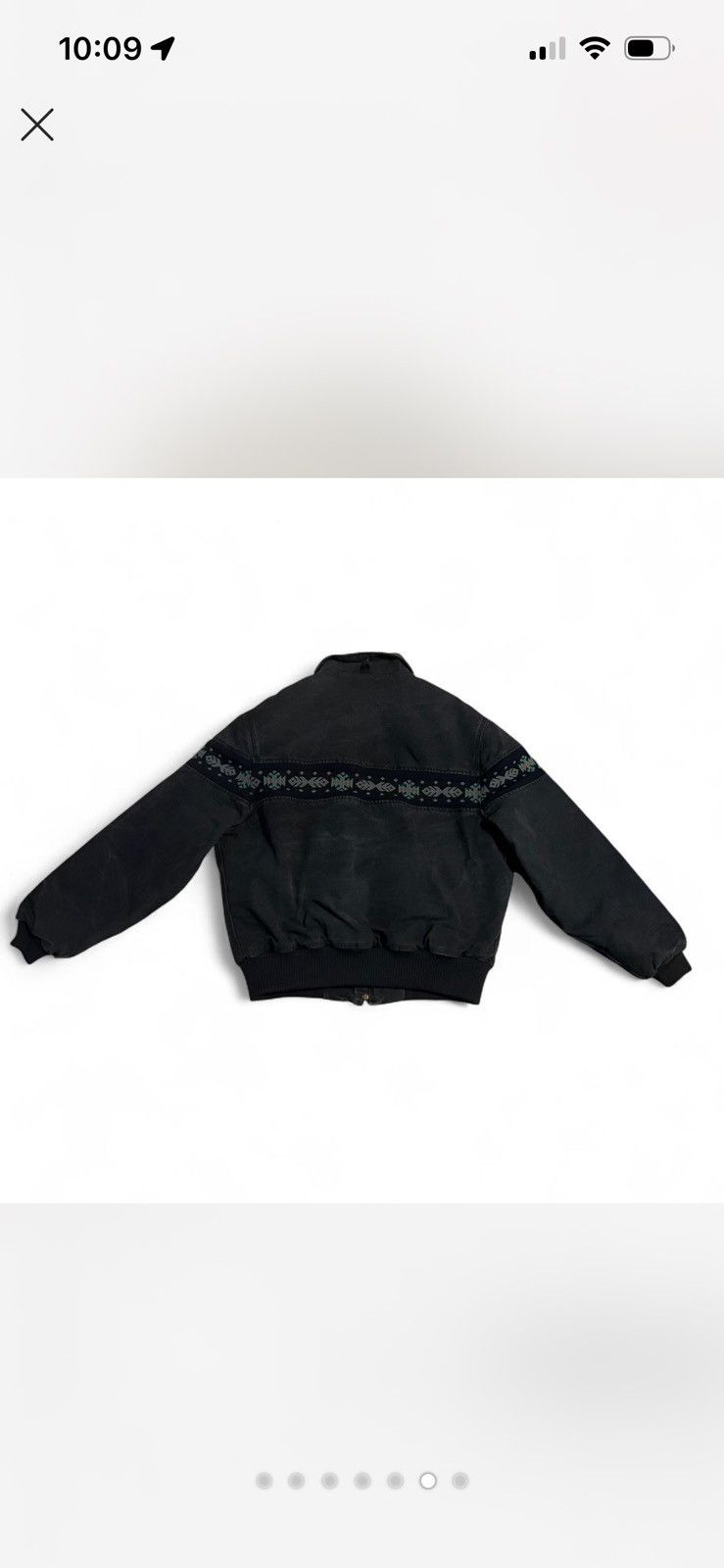Carhartt Carhartt Santa Fe Southwest Jacket “Black Aztec” JQ0405 Size US L / EU 52-54 / 3 - 6 Thumbnail