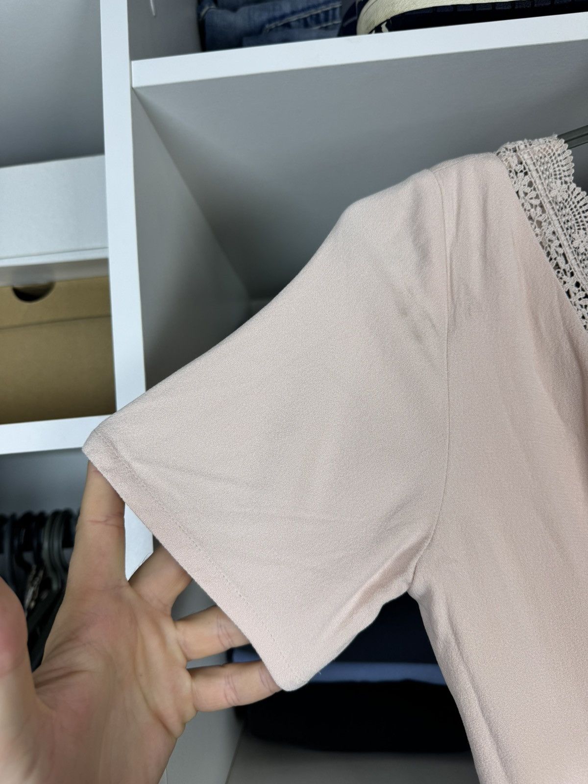Sezane Sezane Combinaison Louis Jumpsuit Nude Size 34 Size 25" / US 0 / IT 36 - 6 Thumbnail