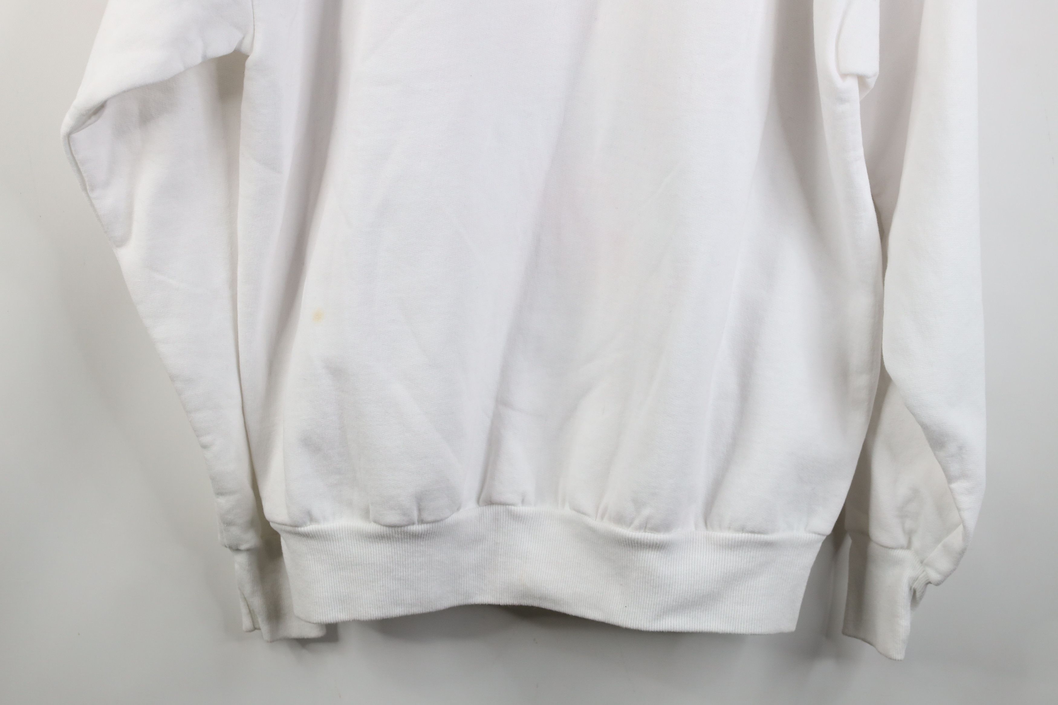 Vintage Vintage Y2K 2001 World Trade Center Flag Sweatshirt White Size US L / EU 52-54 / 3 - 13 Thumbnail