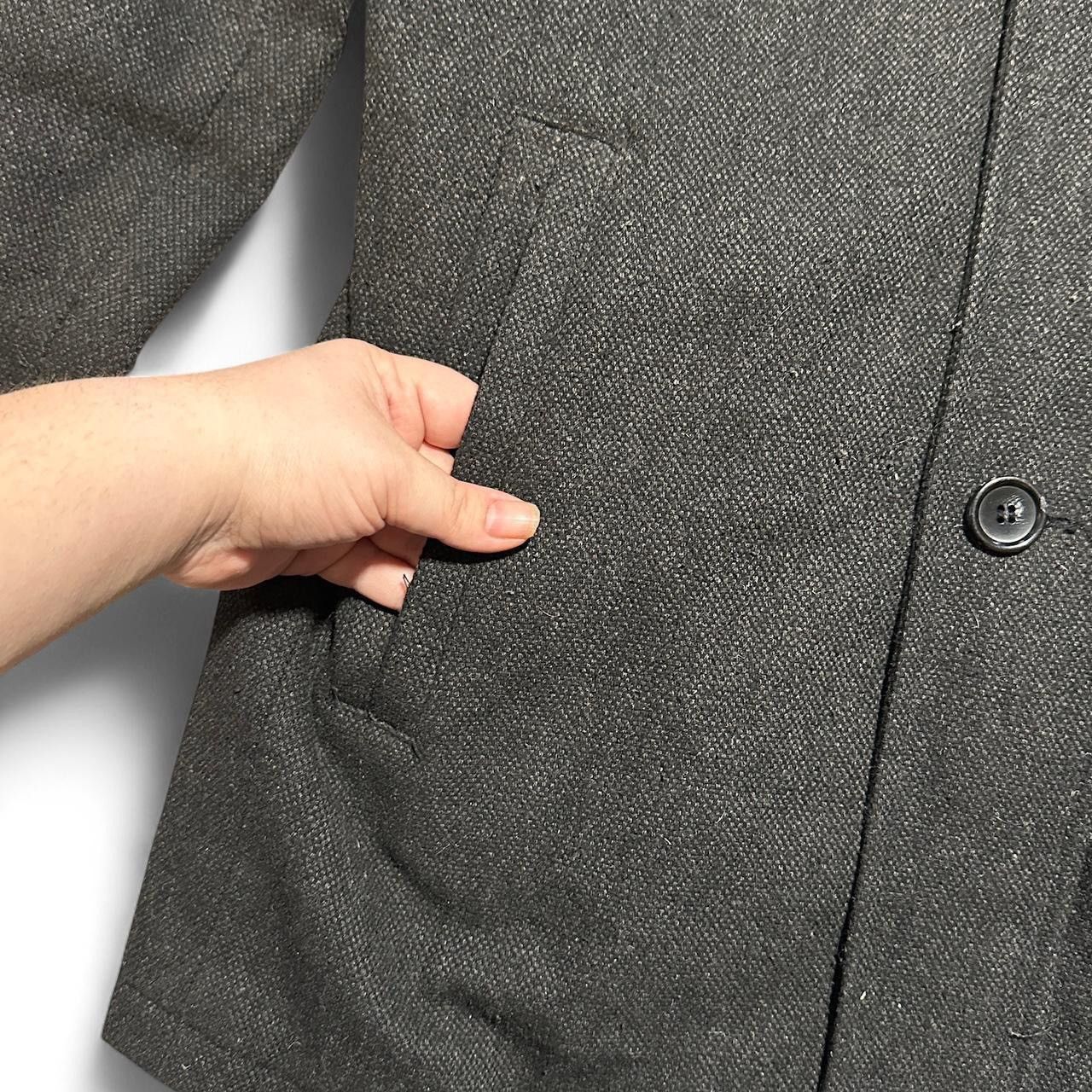Joseph Abboud Joseph Abboud Collection Mens Winter Wool Blend Coat Size US S / EU 44-46 / 1 - 2 Thumbnail
