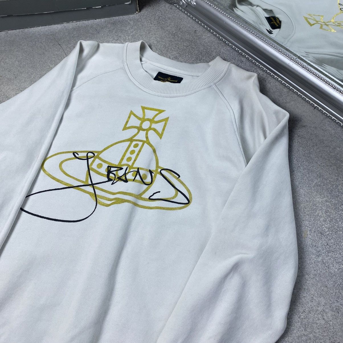 Vivienne Westwood Vintage Vivienne Westwood Big Logo Sweatshirt Y2K Size US S / EU 44-46 / 1 - 2 Thumbnail