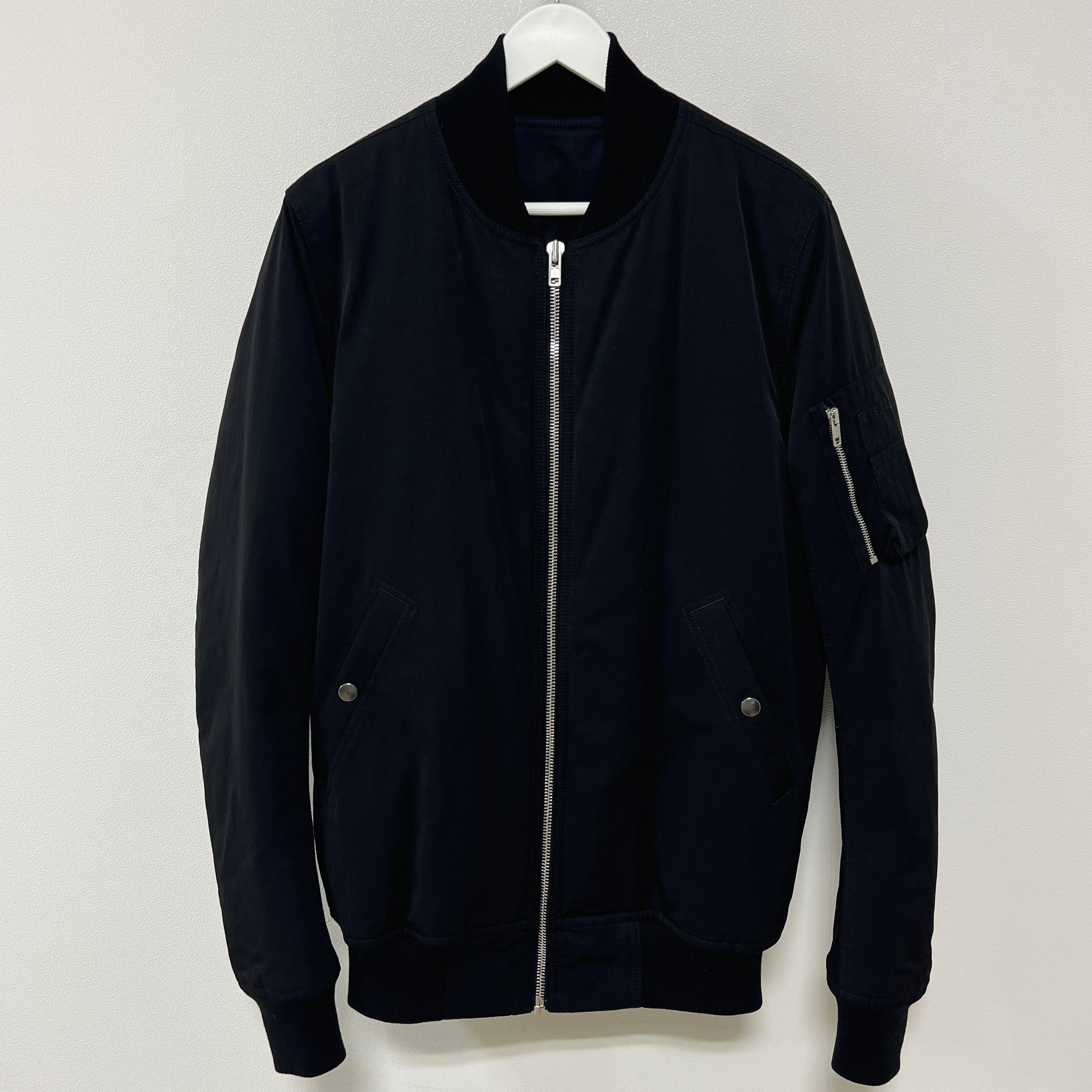 Rick Owens Rick Owens FW14 "MOODY" Goose Down MA-1 Flight Bomber Jacket Size US M / EU 48-50 / 2 - 3 Thumbnail