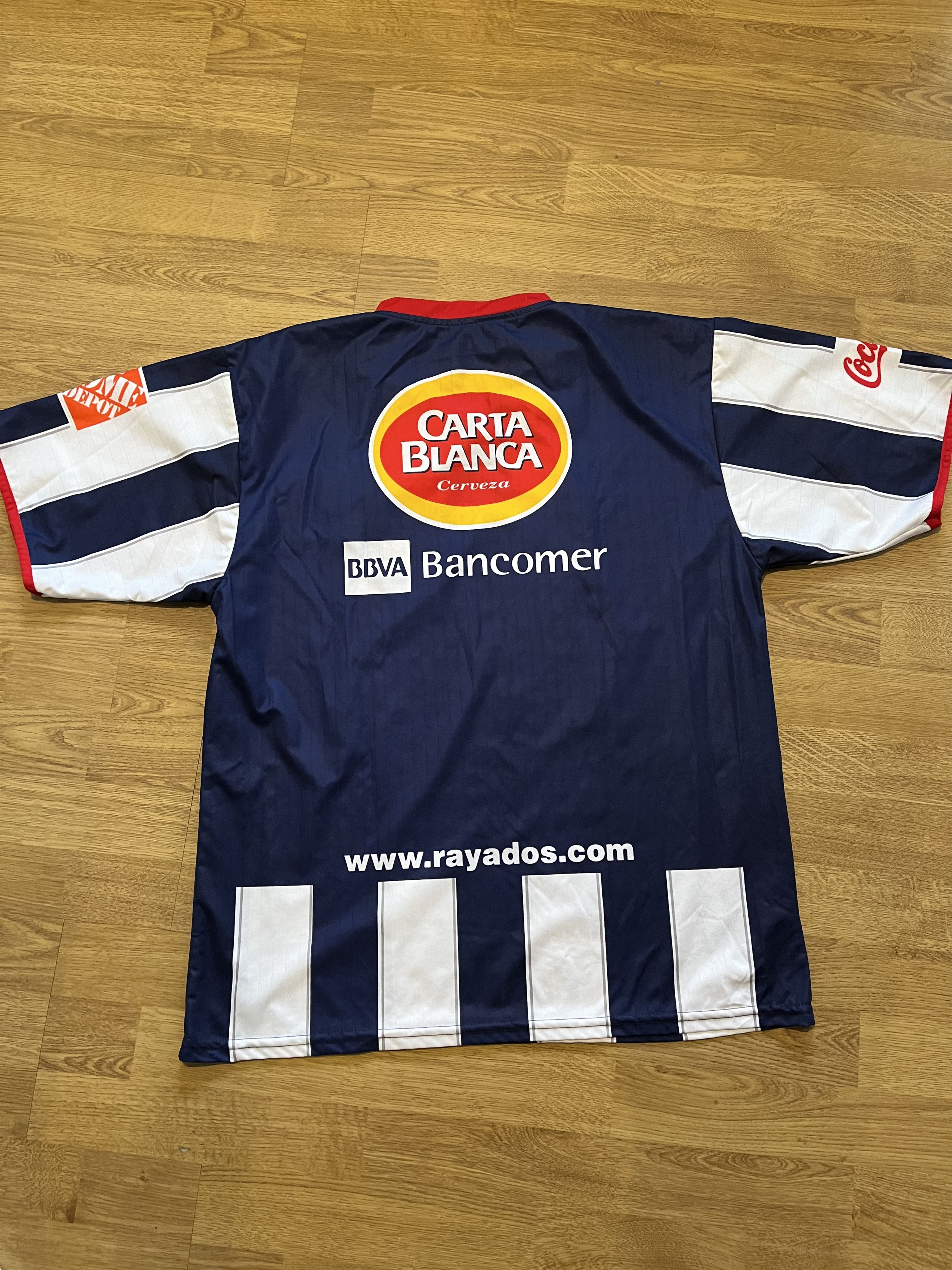 Vintage Rayados Monterrey home jersey Size US XL / EU 56 / 4 - 2 Thumbnail