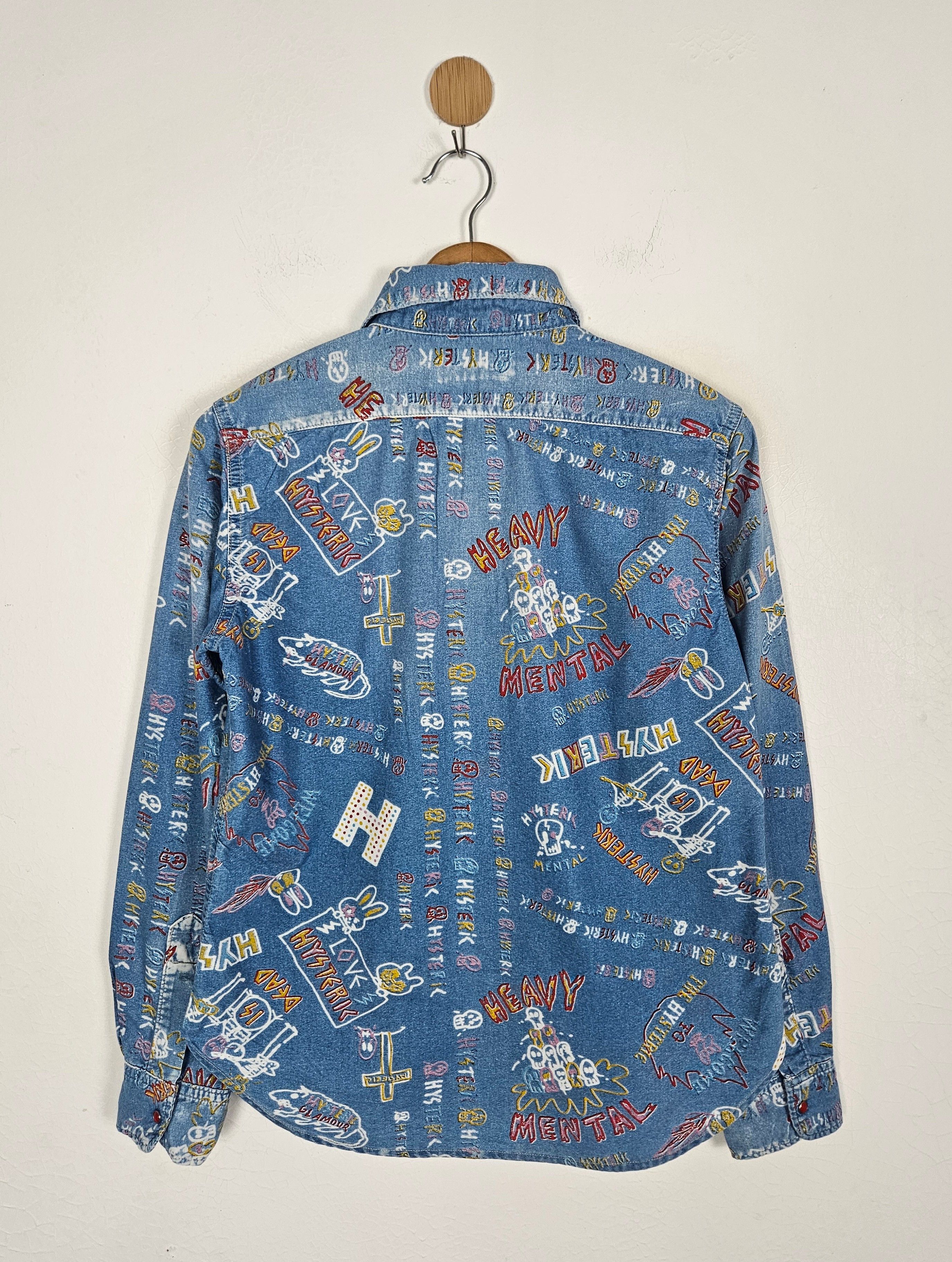 Hysteric Glamour Hysteric Glamour Denim jeans Western Pearl snap shirt Size US S / EU 44-46 / 1 - 2 Thumbnail