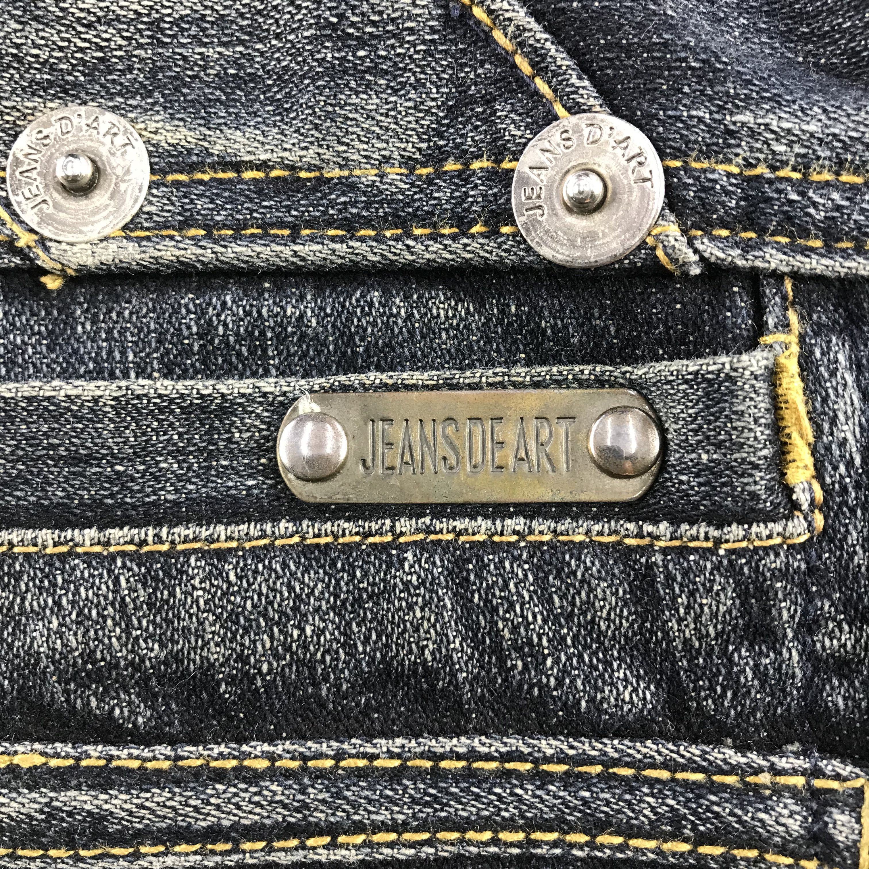 Japanese Brand Vintage Jeans De Art Cargo Jeans Multi Pocket Denim KJ3191 Size US 32 / EU 48 - 7 Thumbnail