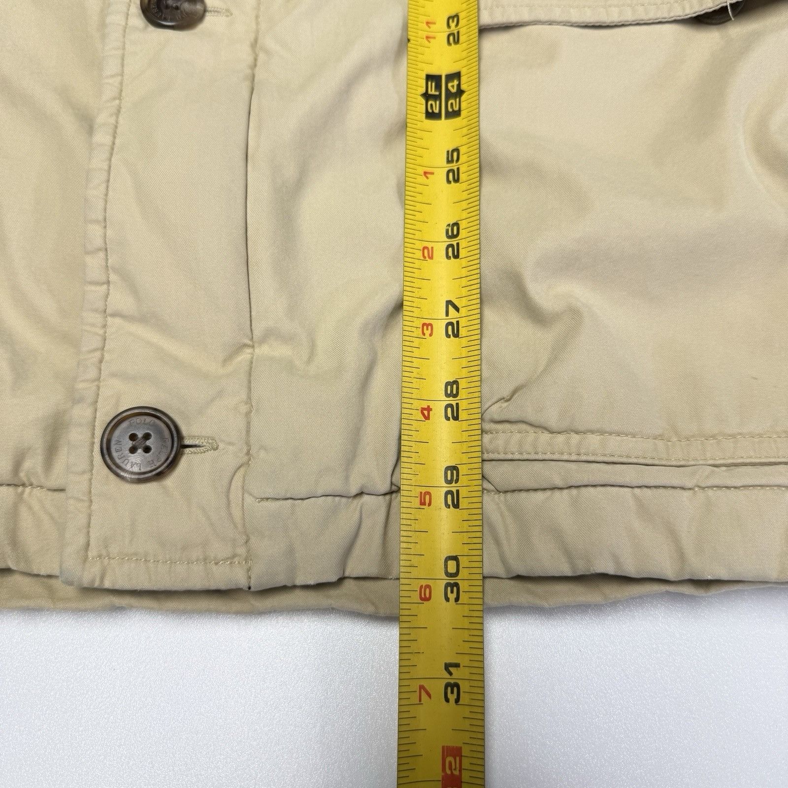 Polo Ralph Lauren Polo Ralph Lauren Jacket Mens Medium 25x30 Tan Full Zip Insu Size US M / EU 48-50 / 2 - 13 Thumbnail
