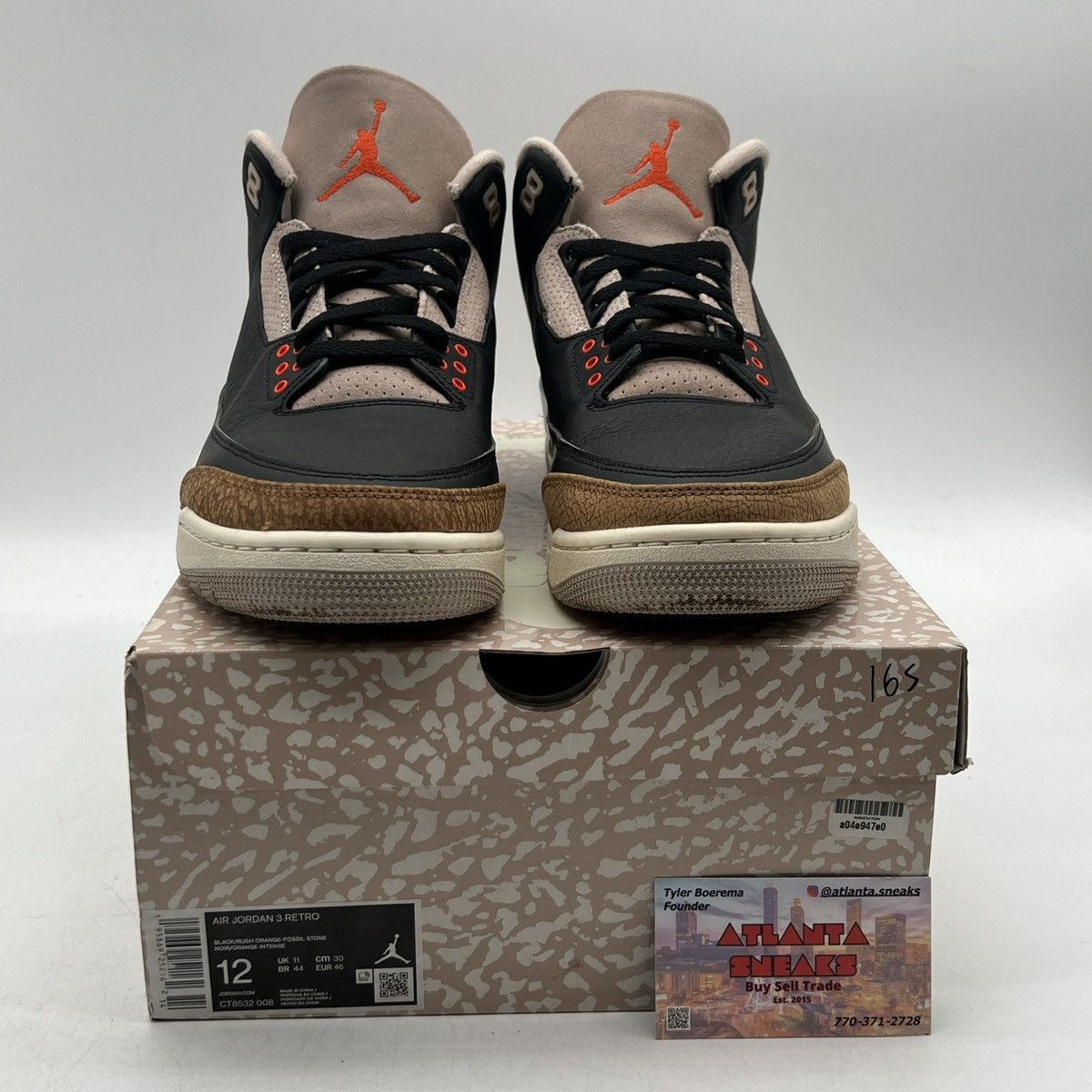 Jordan Brand Air Jordan 3 desert elephant Size US 12 / EU 45 - 2 Thumbnail