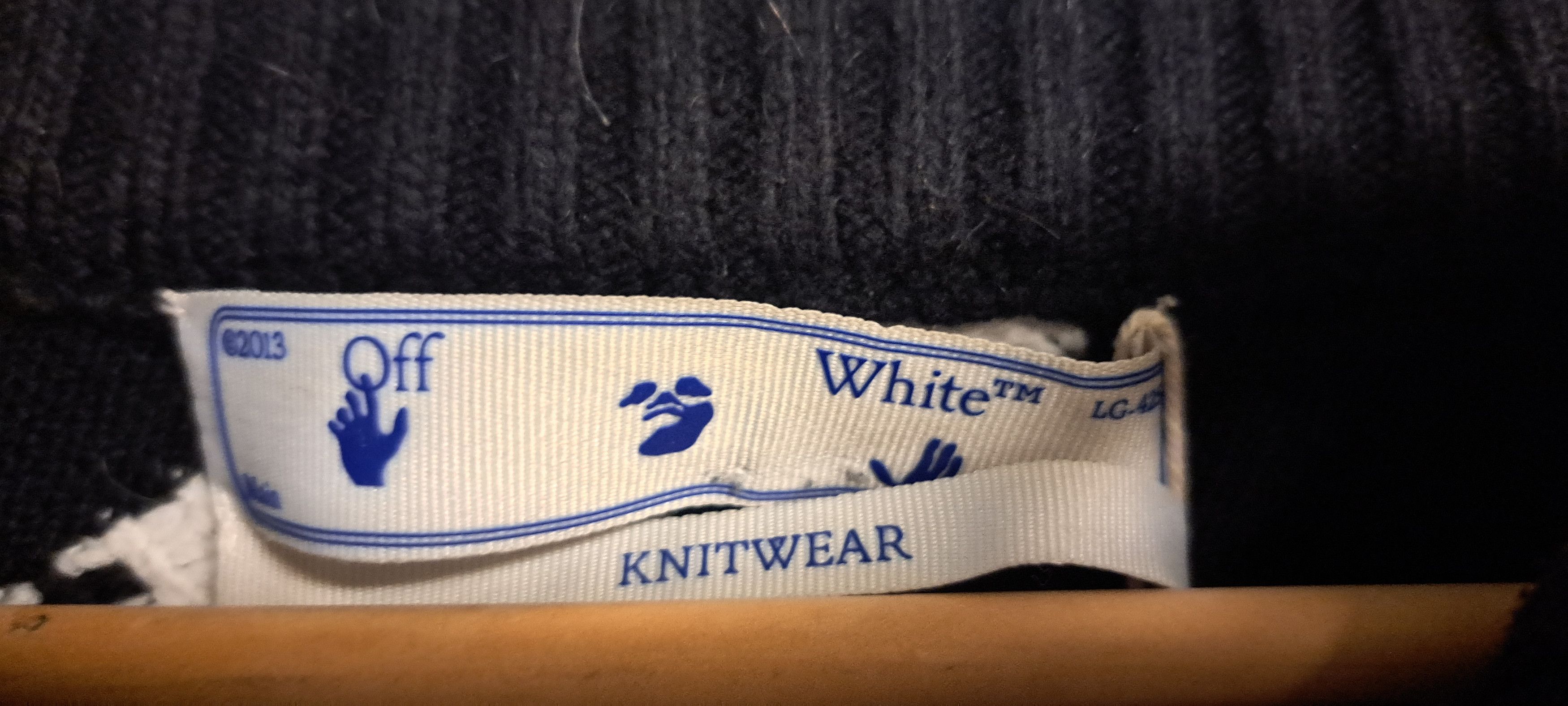 Off-White Off-White Drowning Man Crewneck AW20 Size US M / EU 48-50 / 2 - 2 Thumbnail