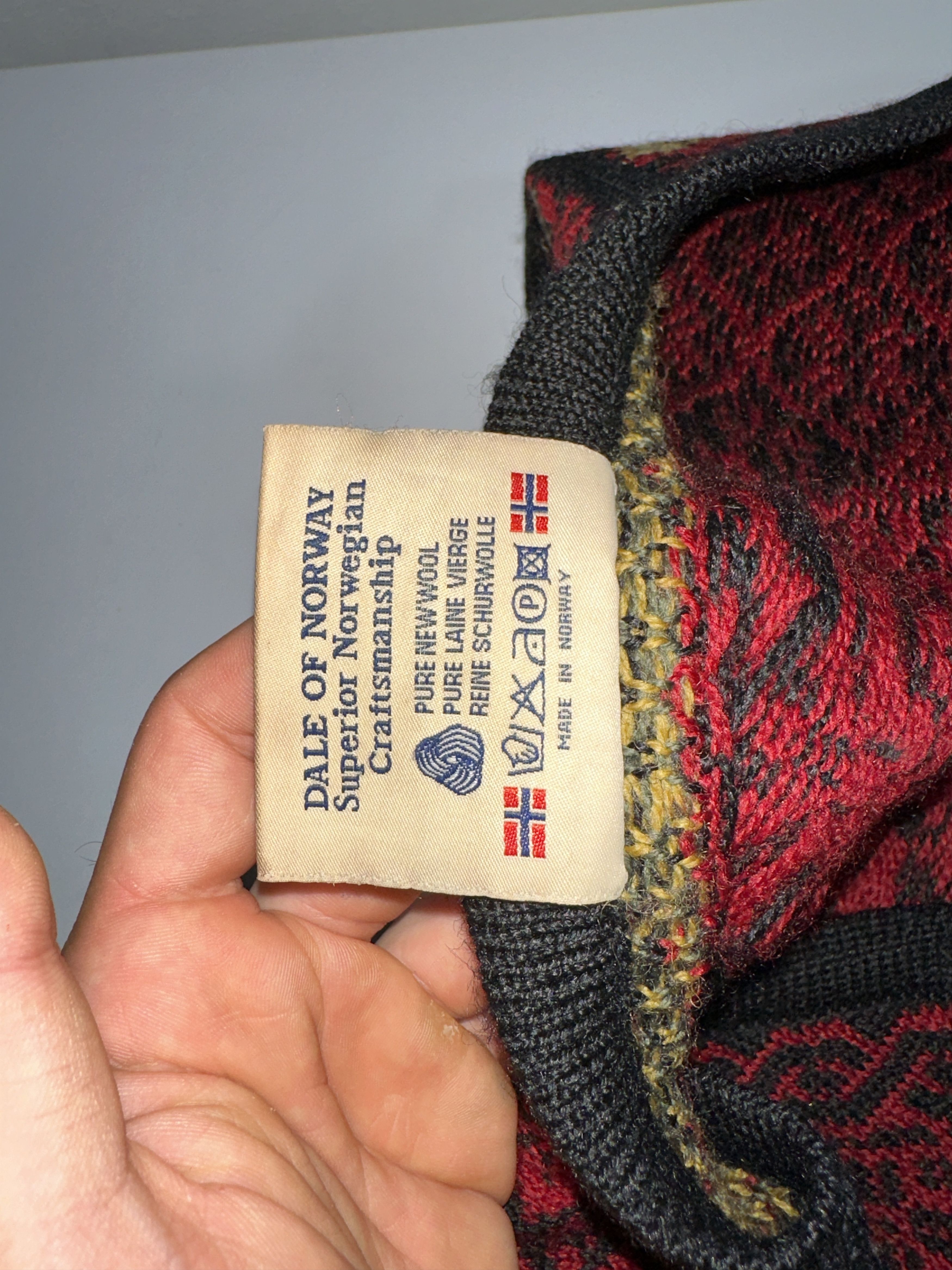 Dale Of Norway Scandinavian Dale of Norway Cardigan Unique Oversize Size S Size S / US 4 / IT 40 - 15 Thumbnail