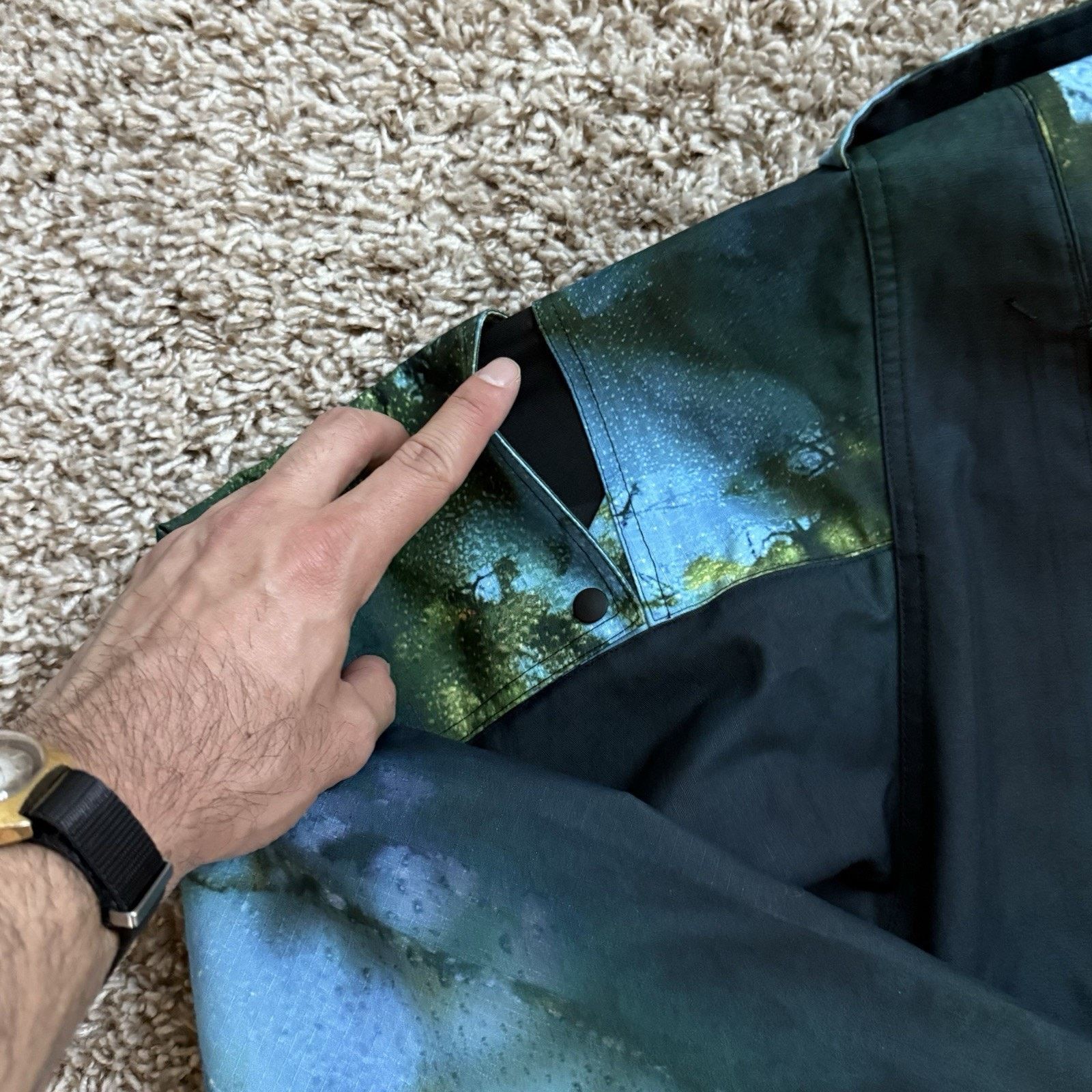 Adidas × Y-3 × Yohji Yamamoto NWT Y-3 Adidas AOP Earth Print Field Jacket Multicolored Size US XL / EU 56 / 4 - 10 Thumbnail
