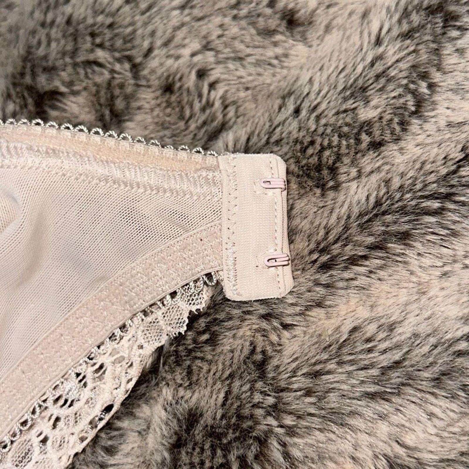 Freya Lingerie Freya Peach Neutral Lace Underwire Bra | Size 30D Size ONE SIZE - 6 Thumbnail