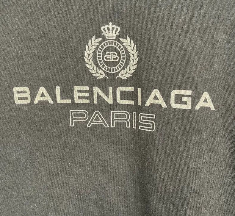Balenciaga Balenciaga Crown Wheat Spike Short Sleeve T-shirt 2503-Next Size US S / EU 44-46 / 1 - 4 Thumbnail