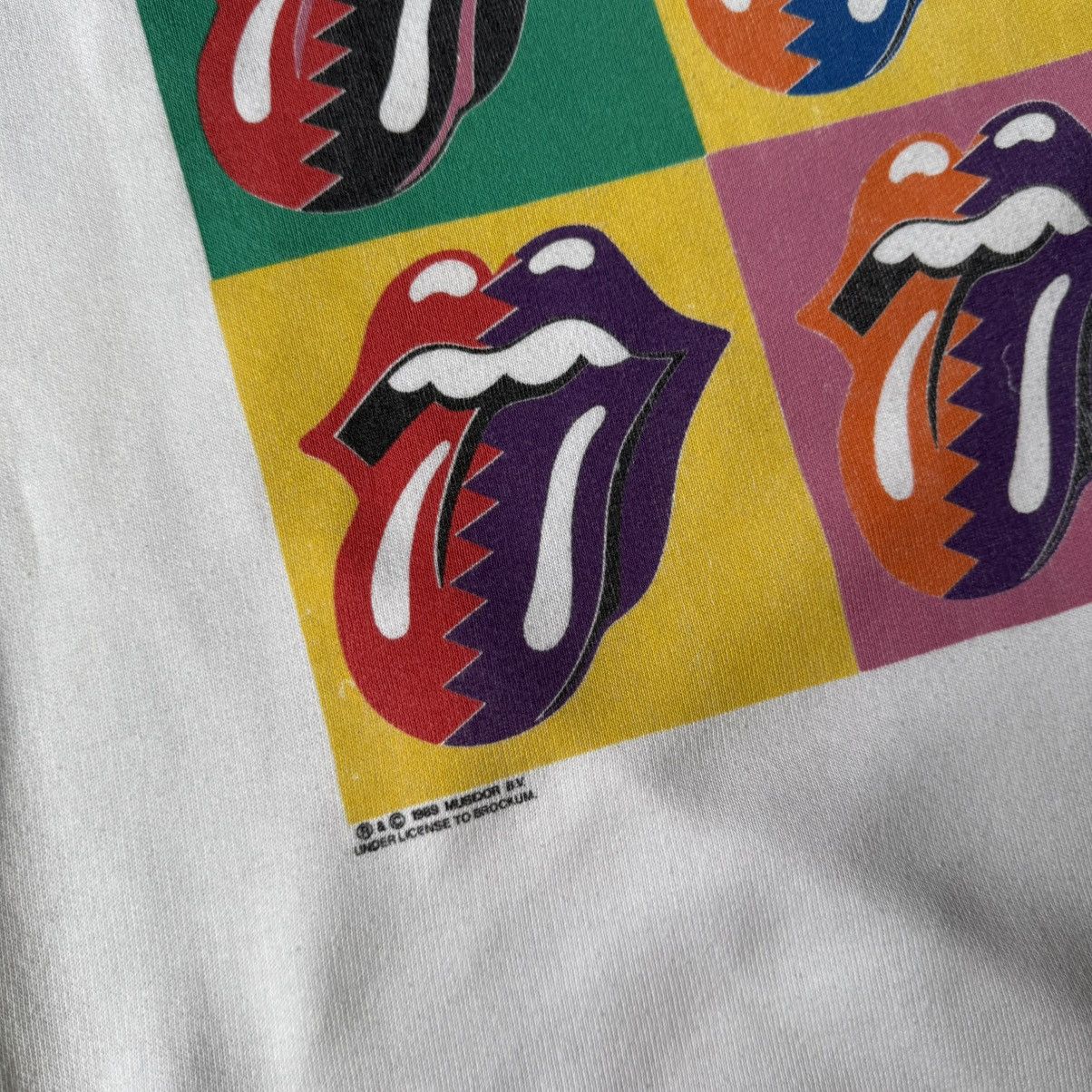 Band Tees × The Rolling Stones × Vintage Vintage The Rolling Stones 1989 American Tour Sweatshirt 80s Size US L / EU 52-54 / 3 - 18 Thumbnail