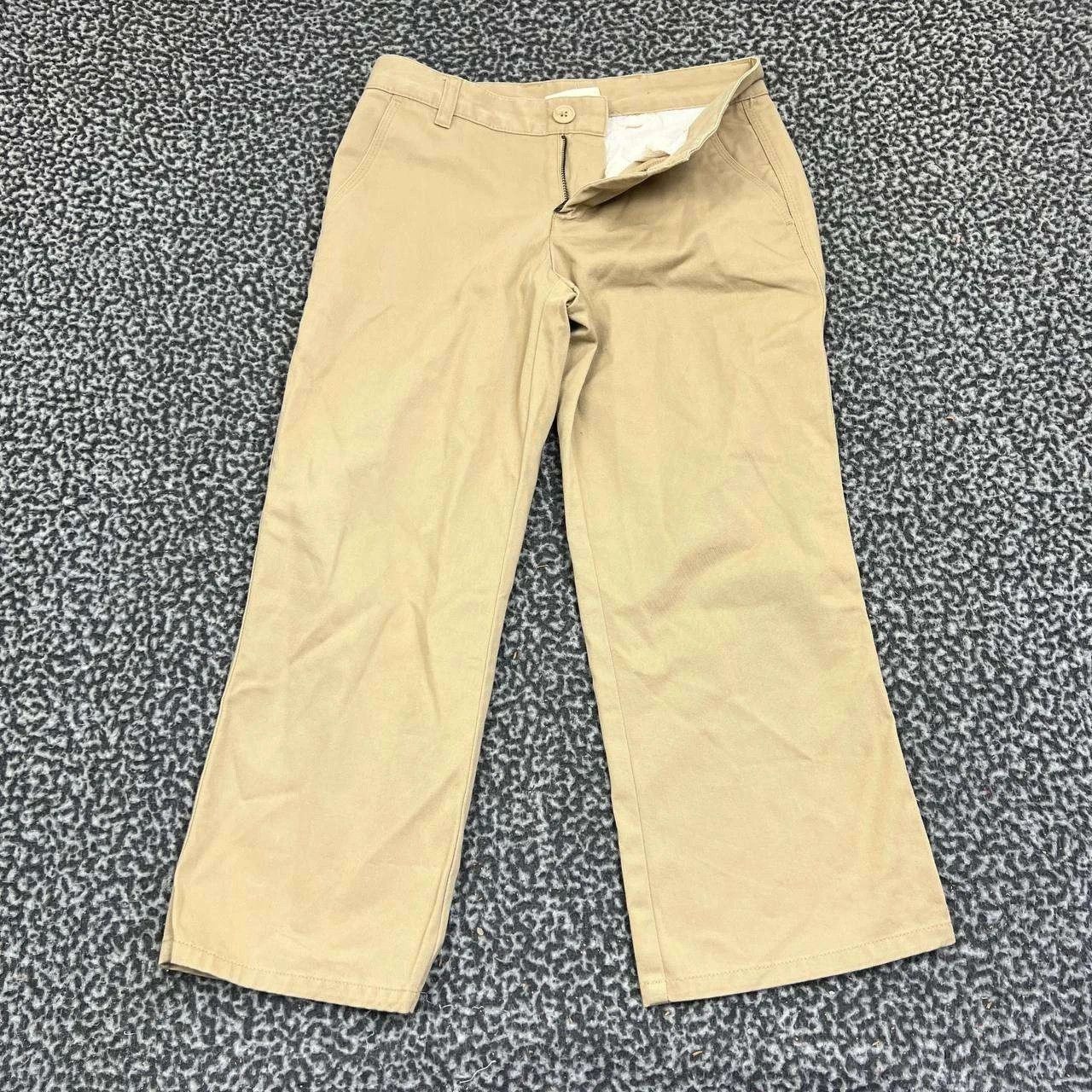 Gap Gap Hutton Capri Pants Women 0 Flat Front Chino 28x22 Cotton Size 28" / US 6 / IT 42 - 1 Thumbnail