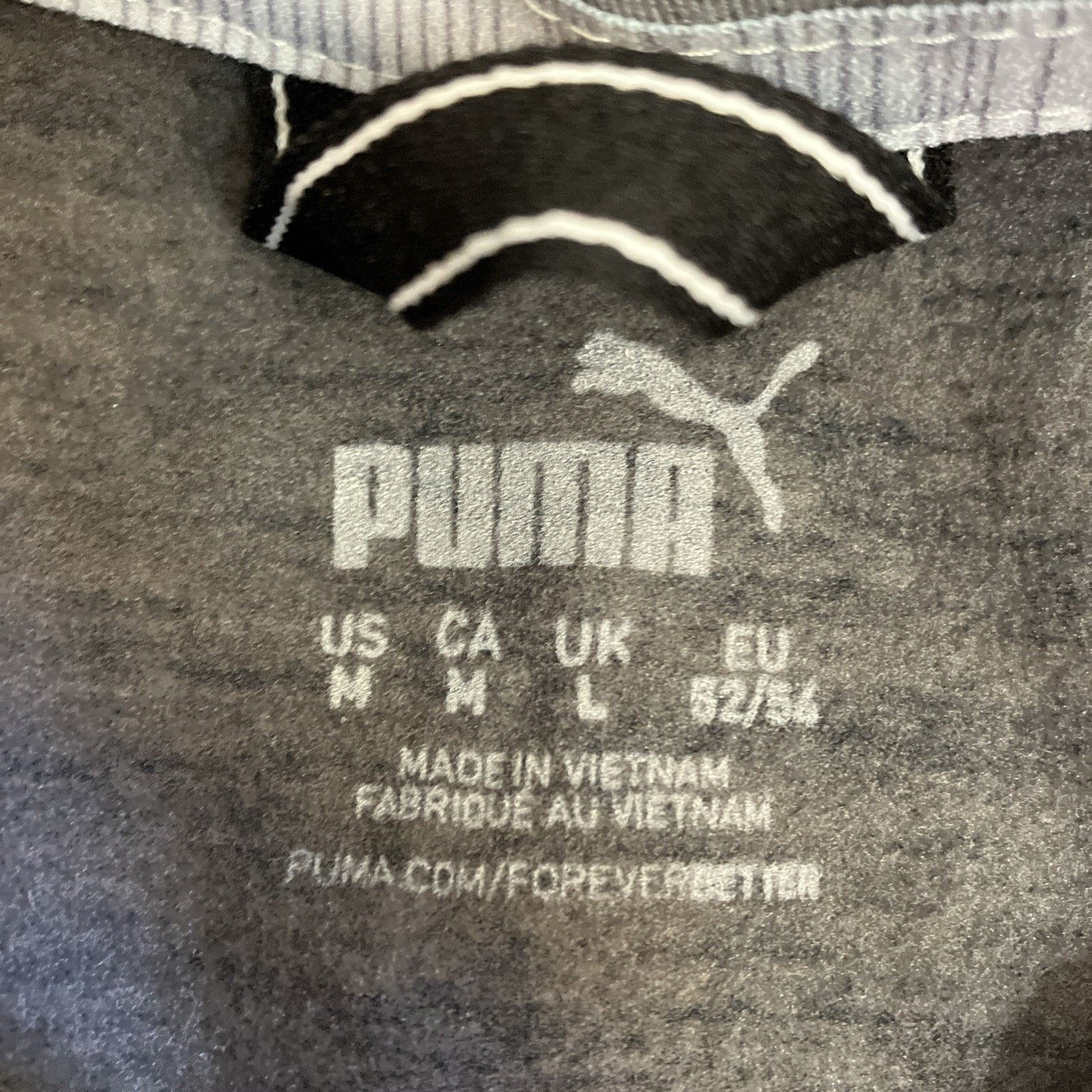 Puma Puma Golf Men's Cloudspun Twilight Stretch Vest Gray Medium Size US M / EU 48-50 / 2 - 2 Thumbnail