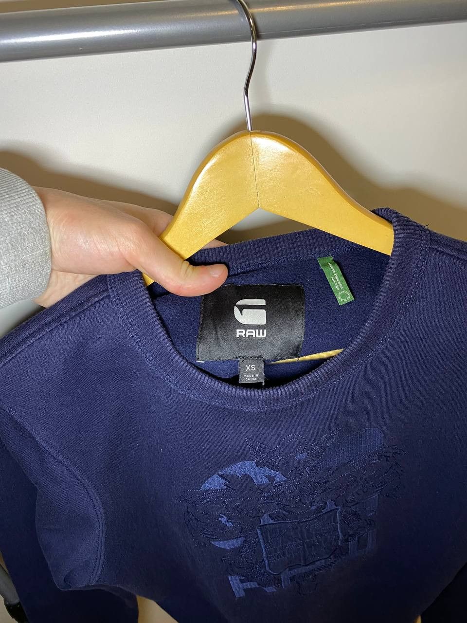 G-Star SALE!!! G Star Raw Sweatshirt Big Logo Size US XS / EU 42 / 0 - 3 Thumbnail